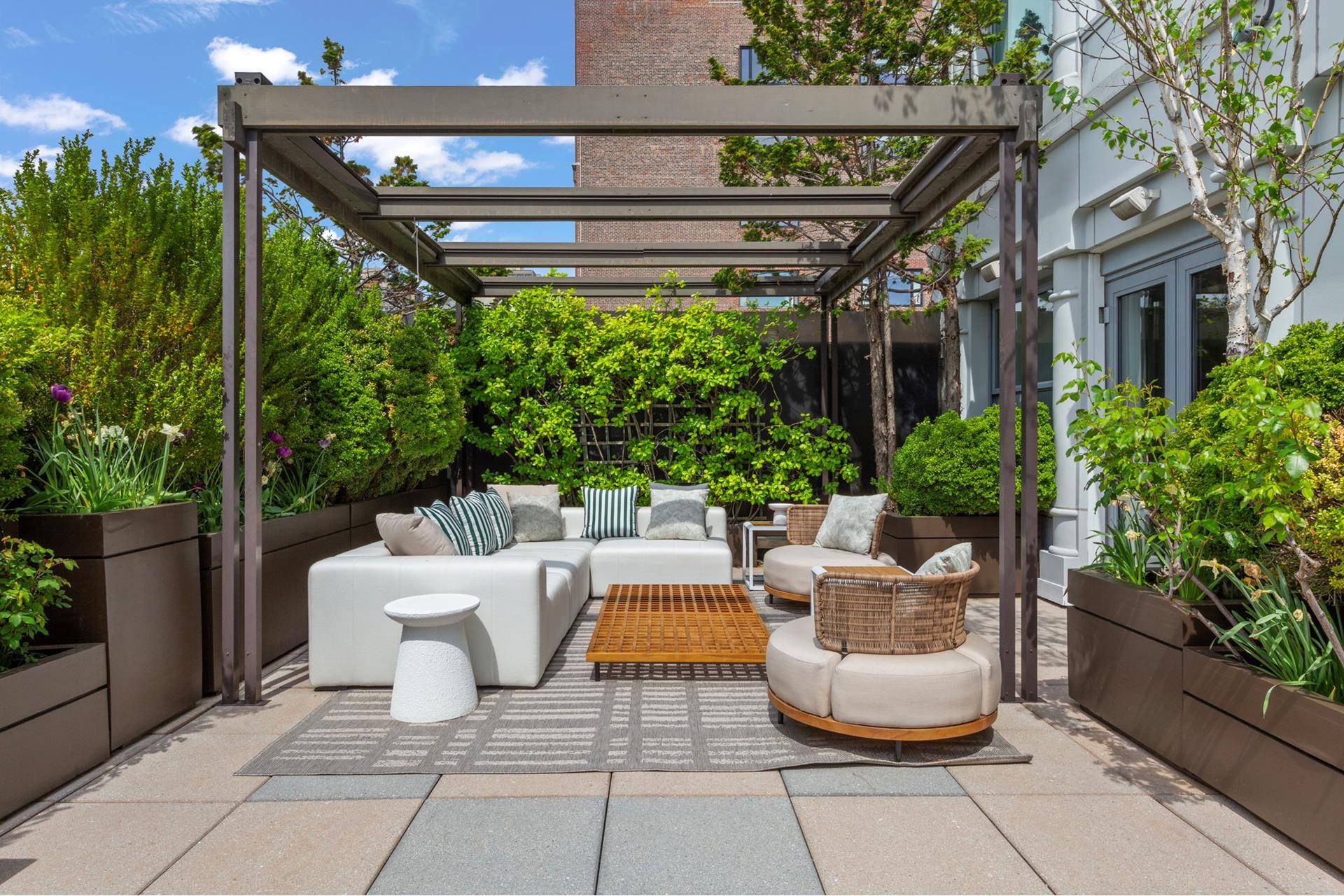 THE CROWN JEWEL OF SOHO, A PENTH0USE TERRACE MASTERPIECE WITH 1, 000 SF OF PRIVATE OUTDOOR OASIS AND UNMATCHED INDOOR OUTDOOR FLOW FROM EVERY MAJOR ROOM.
