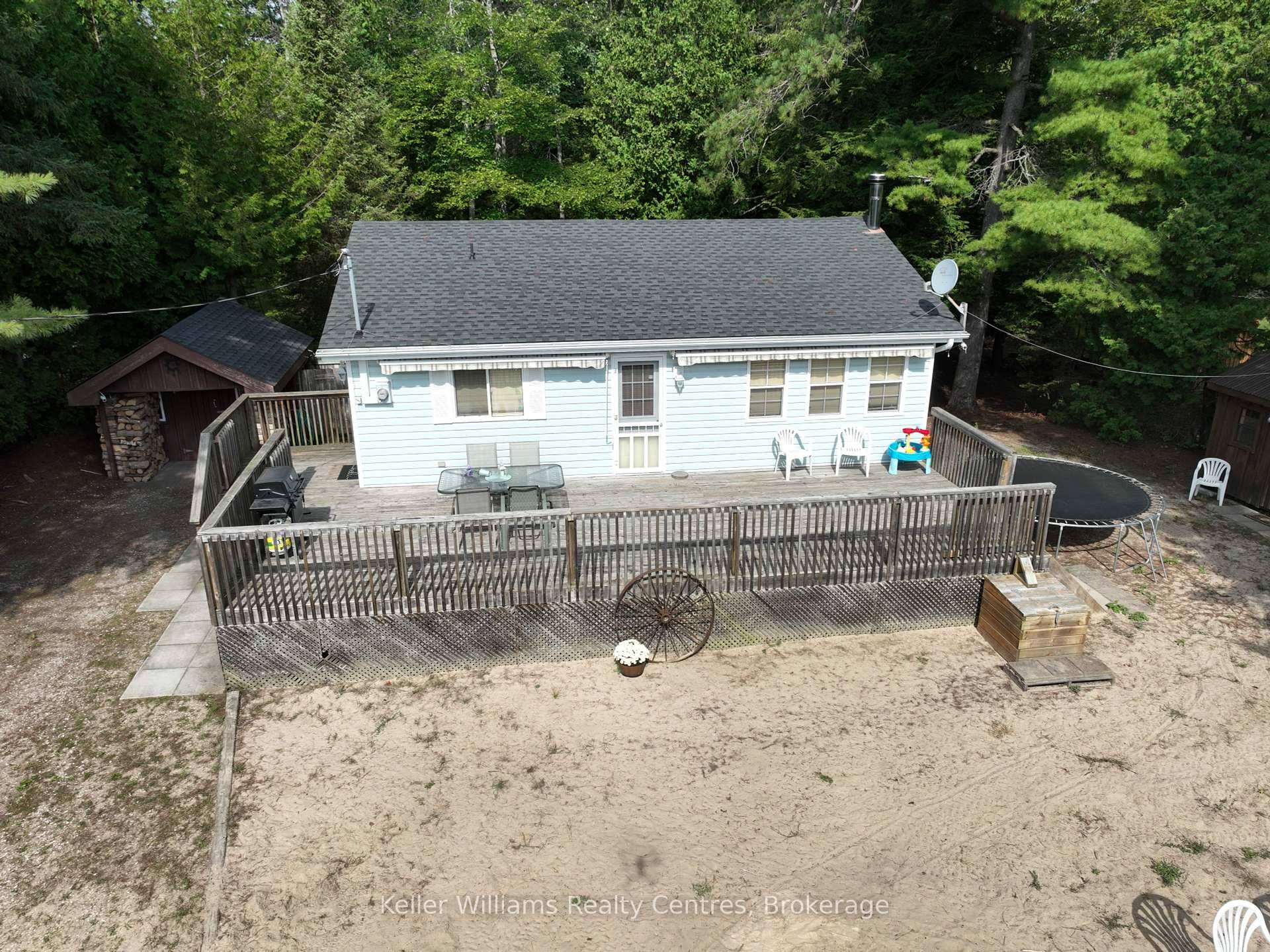 Tucked away in a quiet community along the Sauble River, this charming 3 bedroom cottage offers the perfect balance of relaxation and recreation.