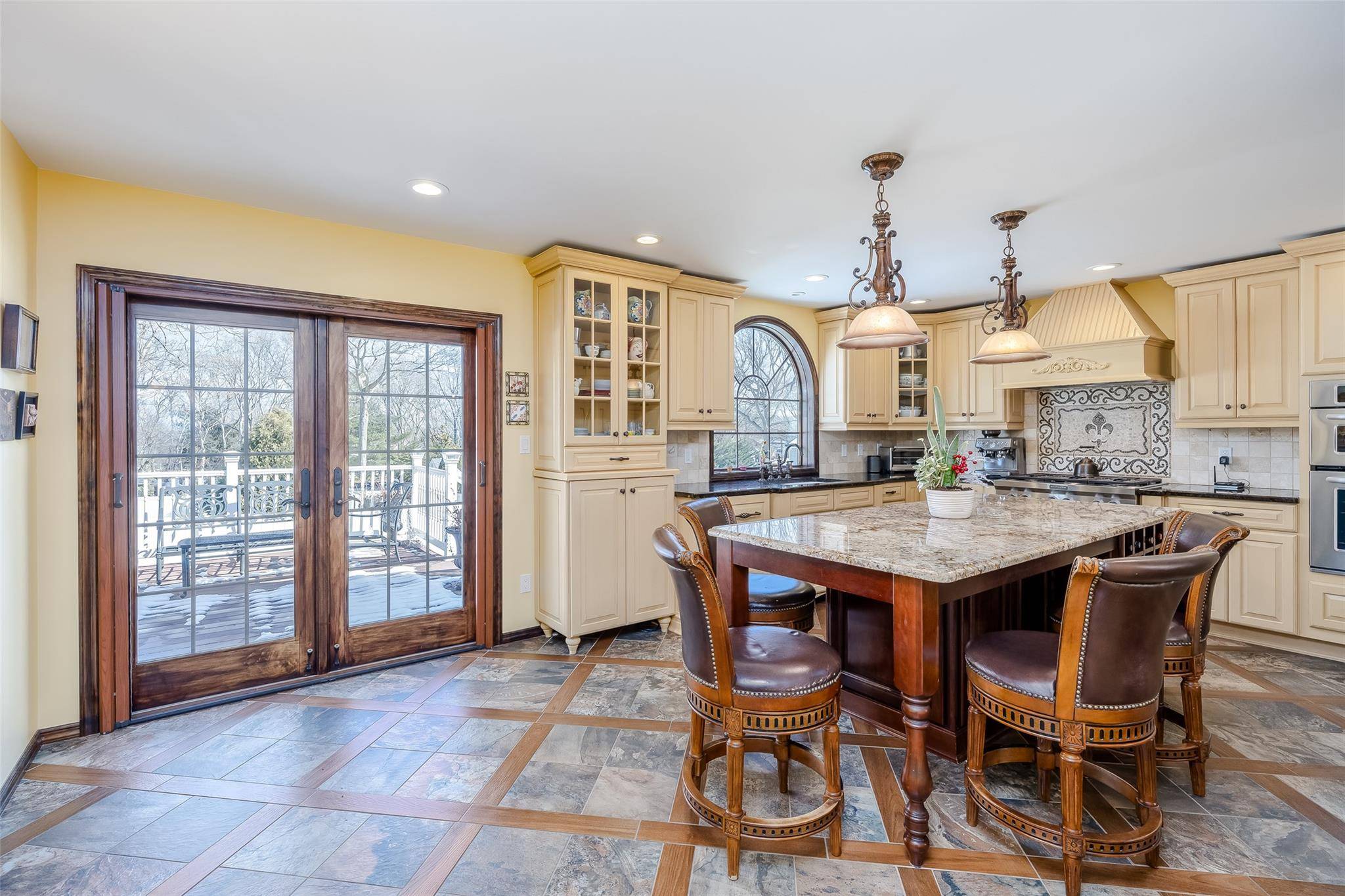 Tucked away behind a private gated driveway, this stunning 3, 700 sq.