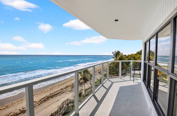 Experience oceanfront living in this exceptional residence at Parker Highland, one the most coveted boutique buildings in Highland Beach.