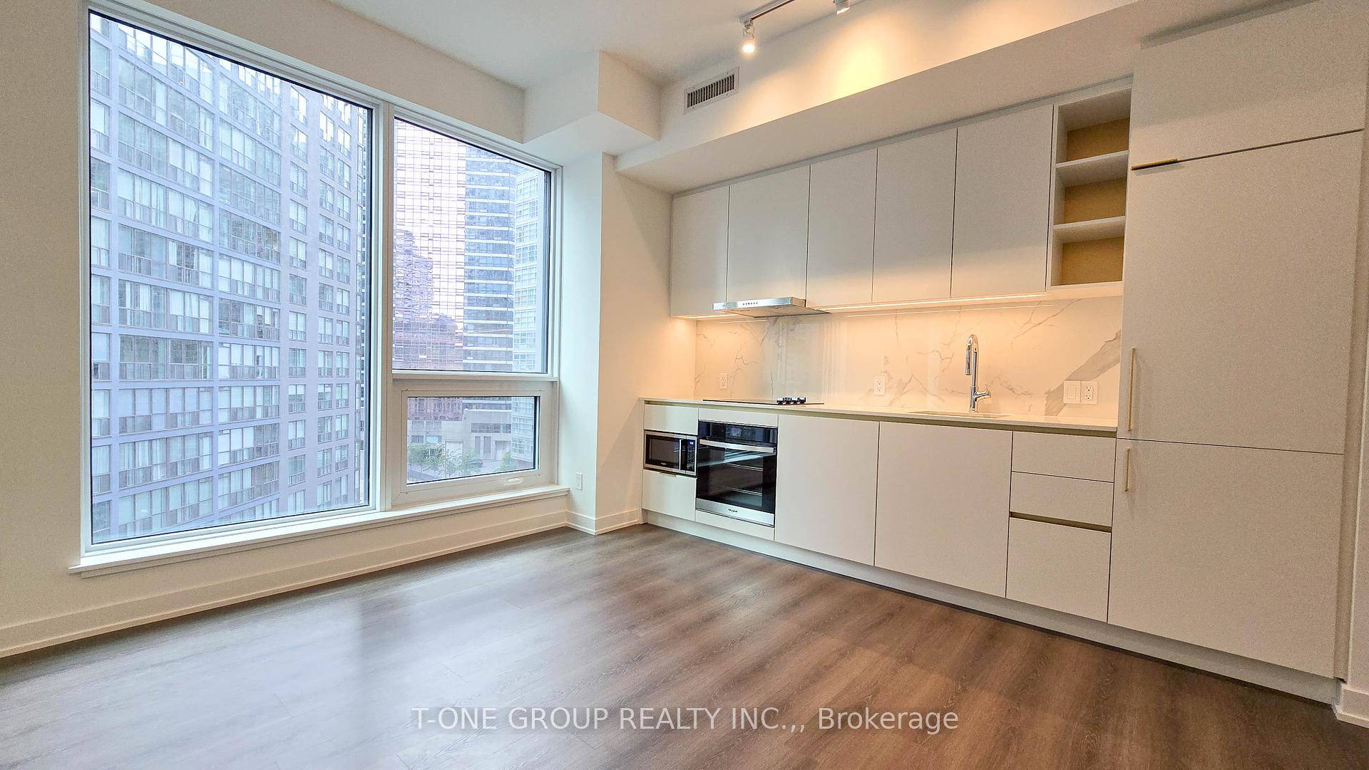 Internet Included ! Experience Elevated City Living In This Brand New Northwest Facing 2 Bedroom Den Study, 2 Bathroom Corner Suite At The Prestigious 8 Wellesley Residences In Downtown Toronto.