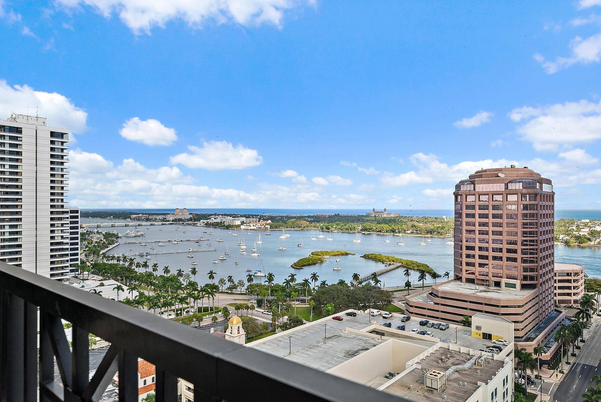 Experience unparalleled luxury in this direct east facing 2 bedroom plus den unit at the iconic One City Plaza.