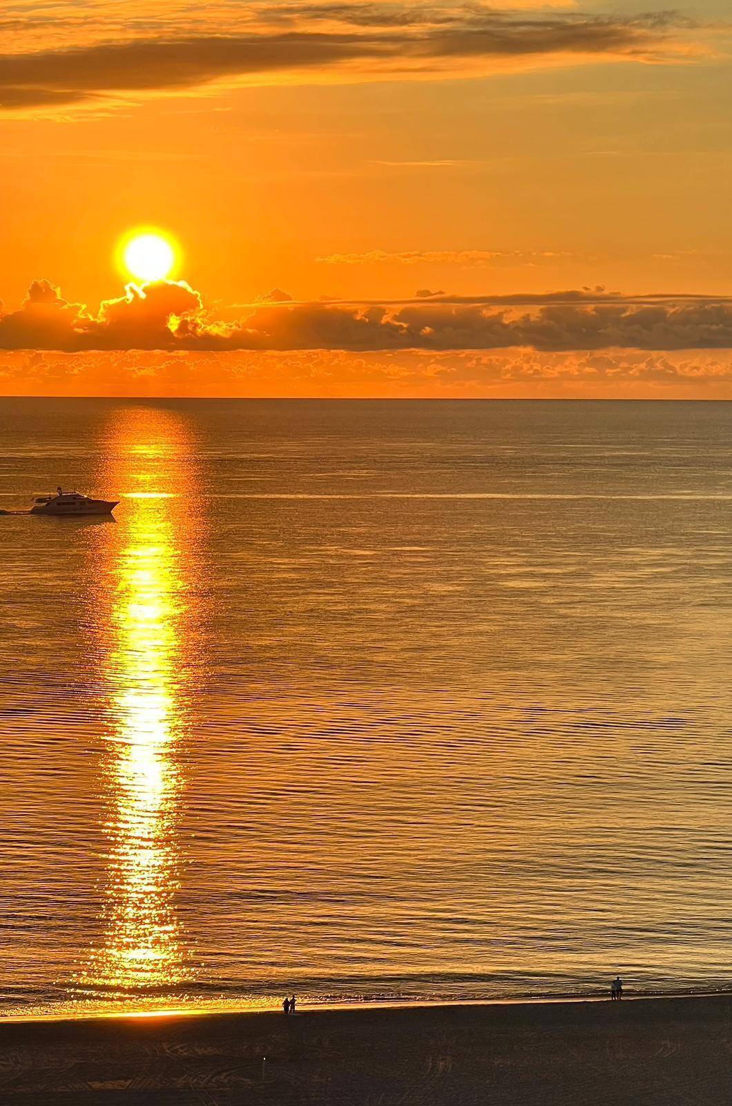 Move in and enjoy spectacular views from two private balconies in this turn key unit which offers ocean and intercoastal waterway views.