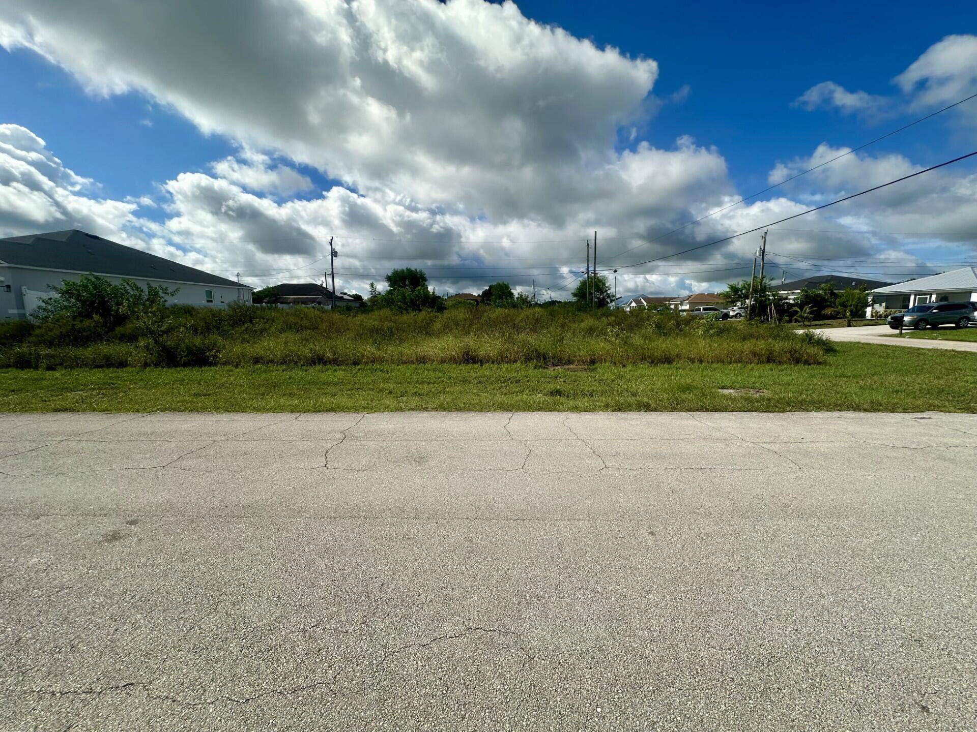 Build your dream home on this oversized corner lot in one of Port St.