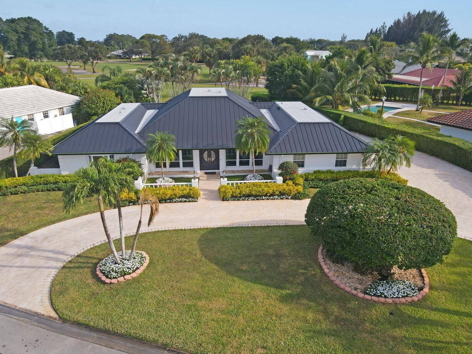 Nestled on an incredible 21, 000 sq.