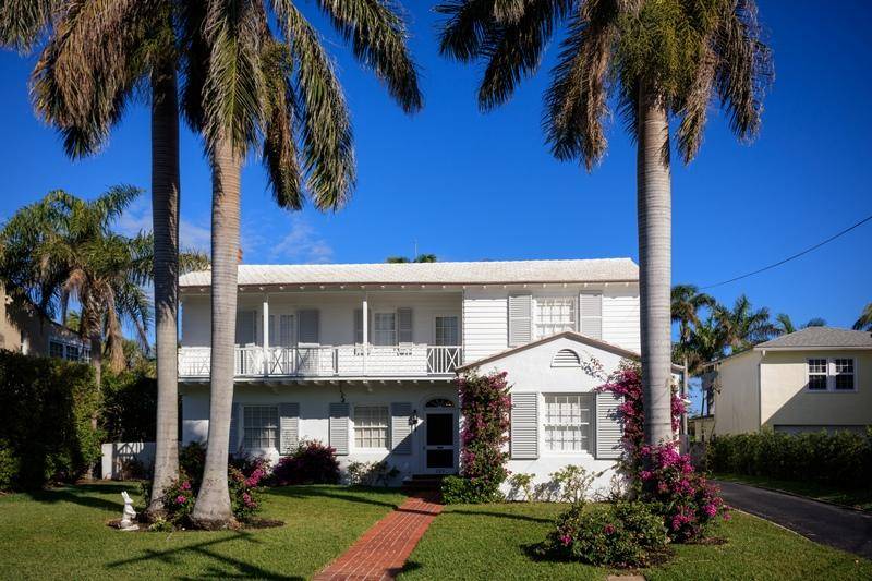 Stunning light, bright freshly renovated, furnished 5 bedroom 5 bath Palm Beach classic home situated on the Breakers golf course with amazing views.