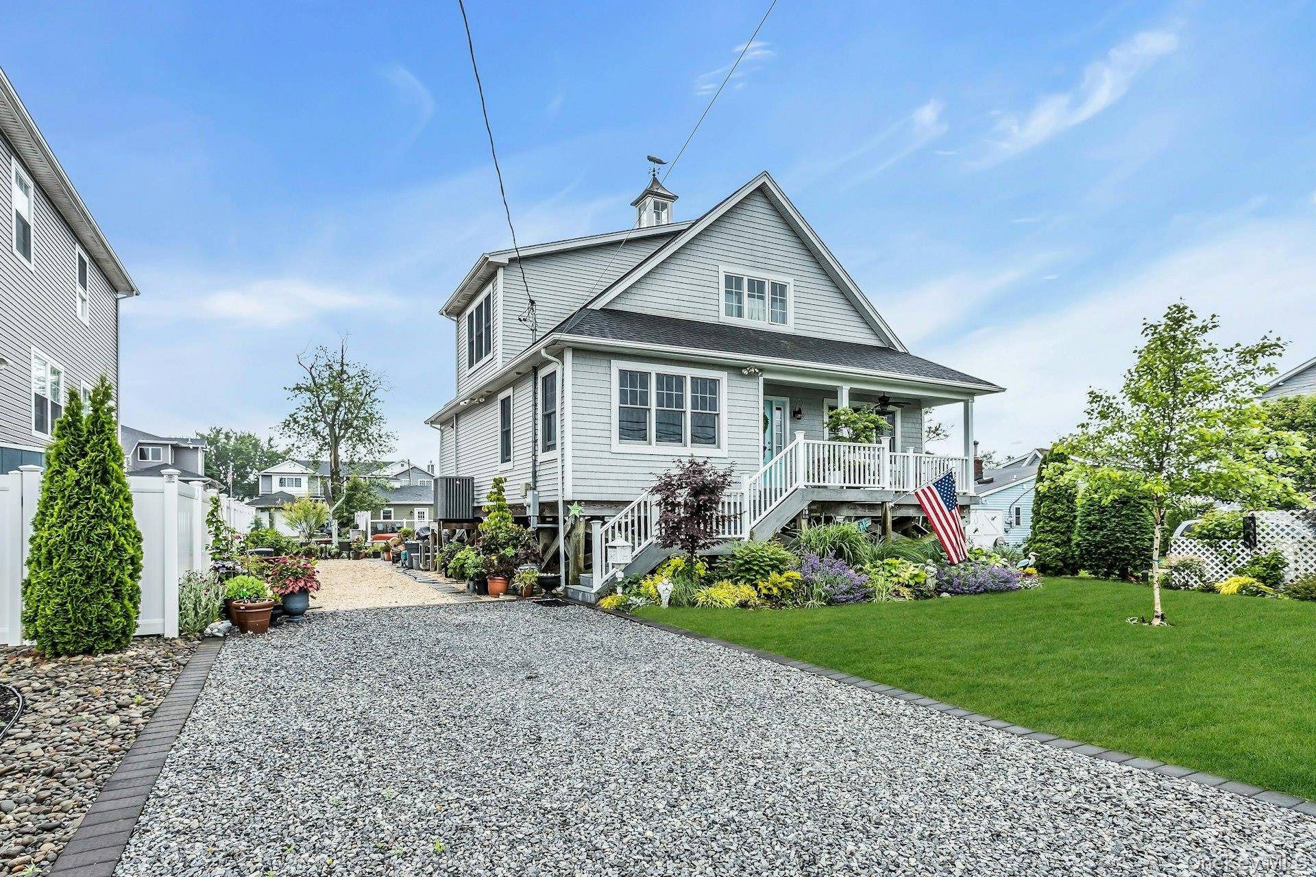 WATERFRONT RAISED EXPANDED LIVING NEVER GET FLOOD DAMAGE, FLOOD INSURANCE UNDER 450 YR.