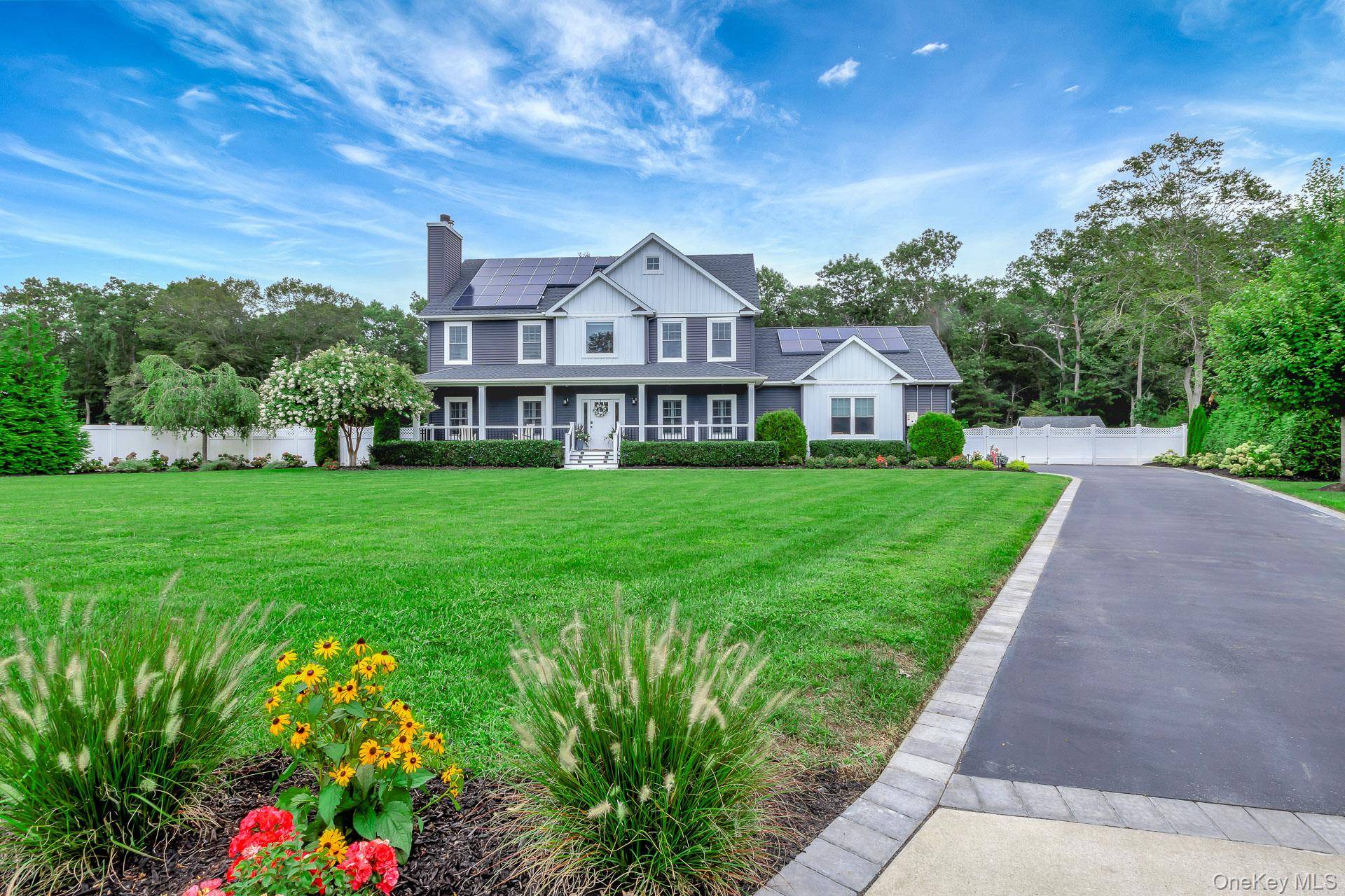 Nestled in Baiting Hollow and situated on a cul de sac, this beautifully appointed home offers the very best of North Shore living with easy access to local farms, wineries, ...