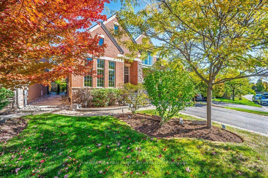 Rare Find ! Prime Joshua Creek executive home with premium extra deep private lot nestled on a quiet family friendly street.