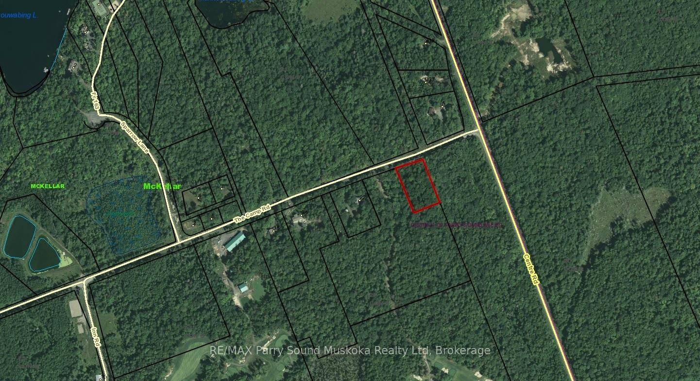 1. 5 acre building lot just outside of the village of McKellar and very close to the Ridge at Manitou Golf Course.