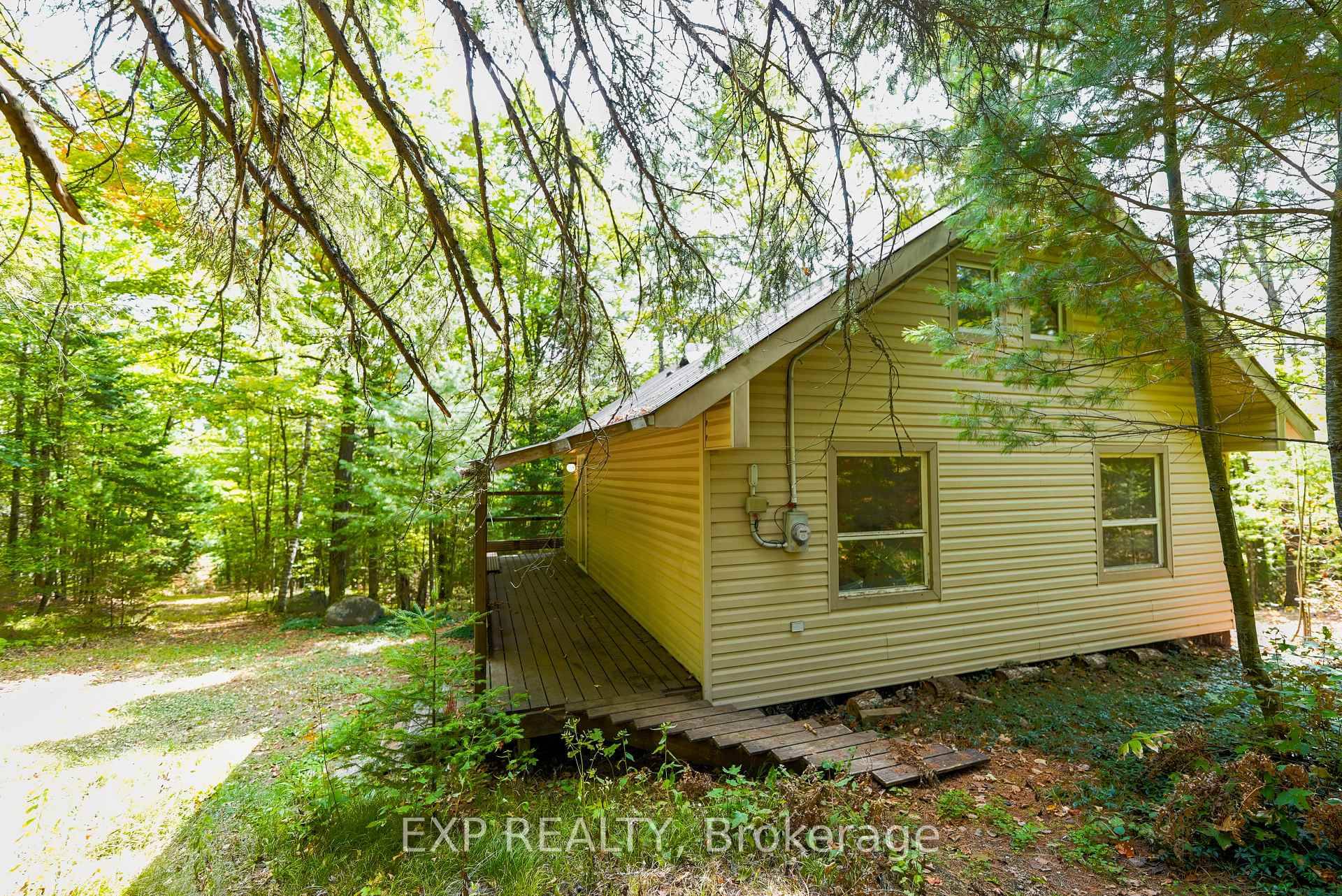A rare opportunity to own over 22 acres of riverfront land in the sought after Haliburton Highlands.