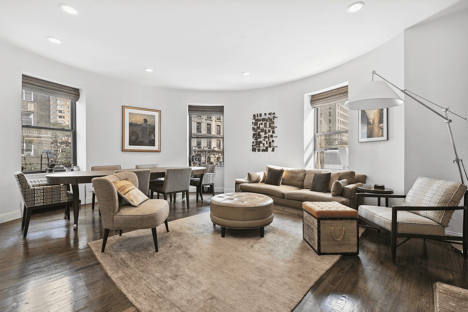 This sun filled, charming prewar three bedroom, two bath residence with a dedicated home office, perfectly situated in a prime Upper West Side location.