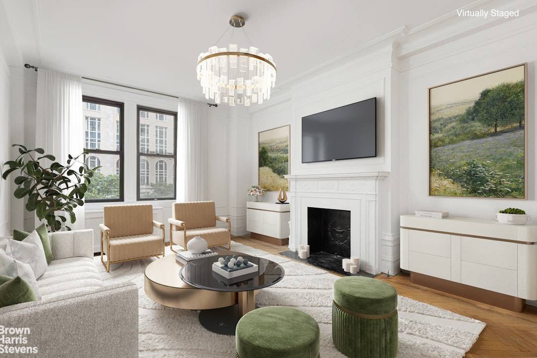 Sponsor Unit, No Board Approval Classic 7 Residence with Broadway Views at The Alamed !
