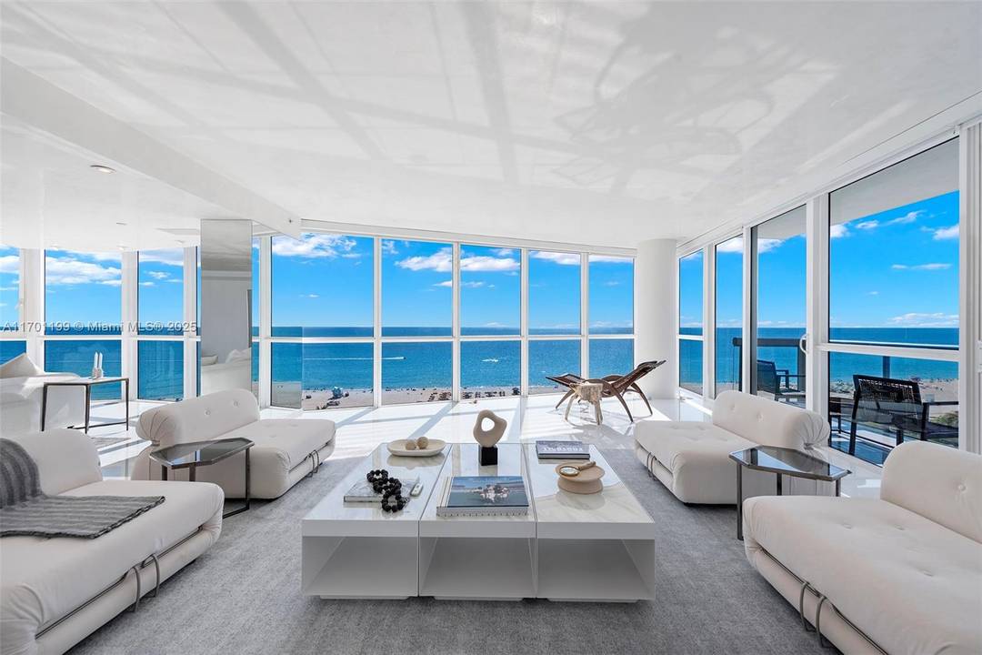 A designer duplex home at the prestigious Setai Miami Beach.