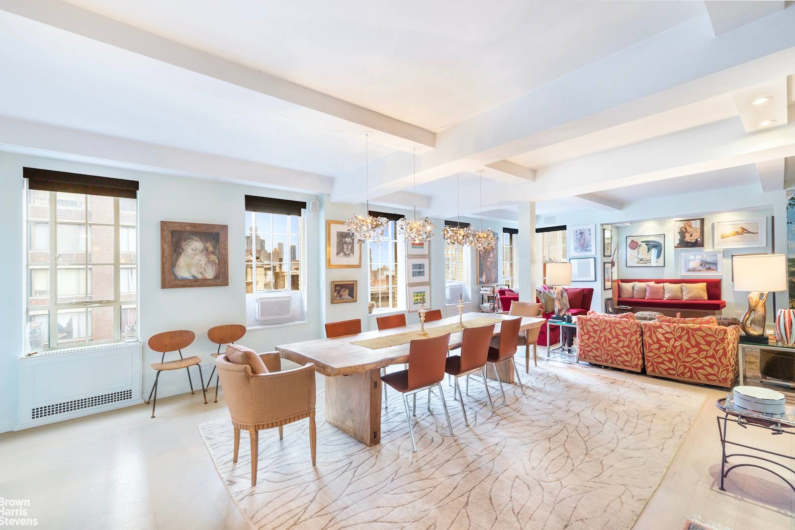 As seen in Architectural Digest, this show stopping 2 bedroom, 2 bathroom home, with a private terrace, is being offered at the prestigious Parc Vendome Condominium.