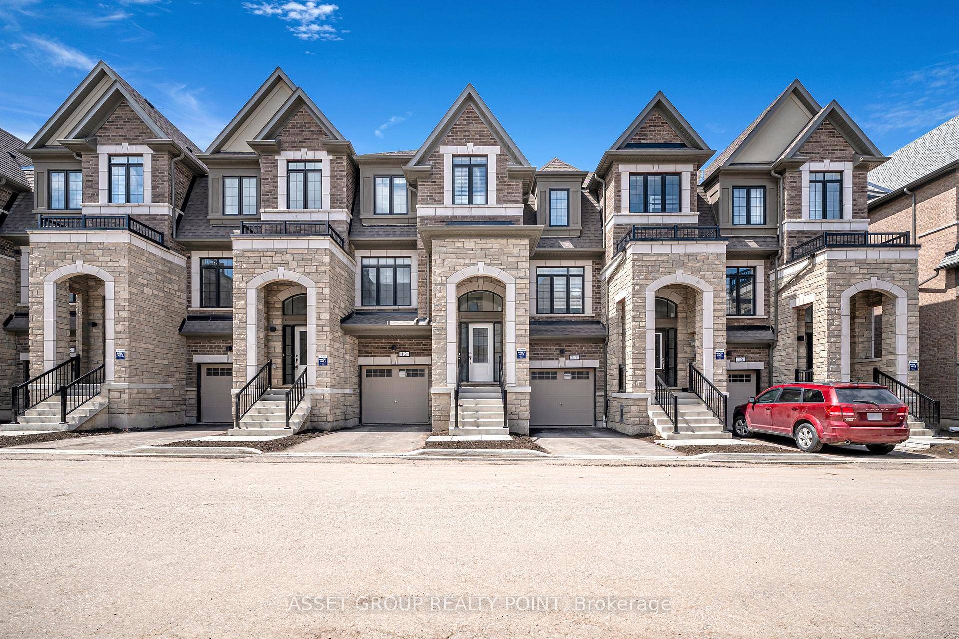 Step into comfort and style with this beautifully designed traditional elevation townhouse in Whitby, featuring a private driveway, one car garage with direct home access, and a serene backyard space.
