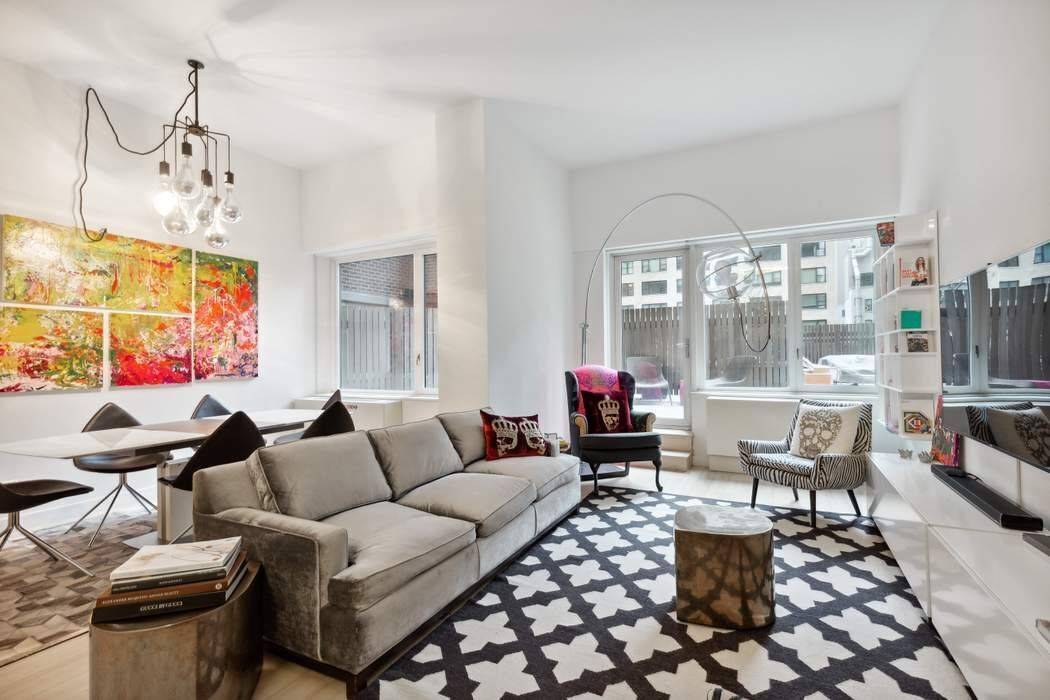 Fantastic opportunity to rent a beautifully FURNISHED two bedroom two and a half bathroom condo with huge private terrace at the Sheffield, a full service, amenity packed condominium.