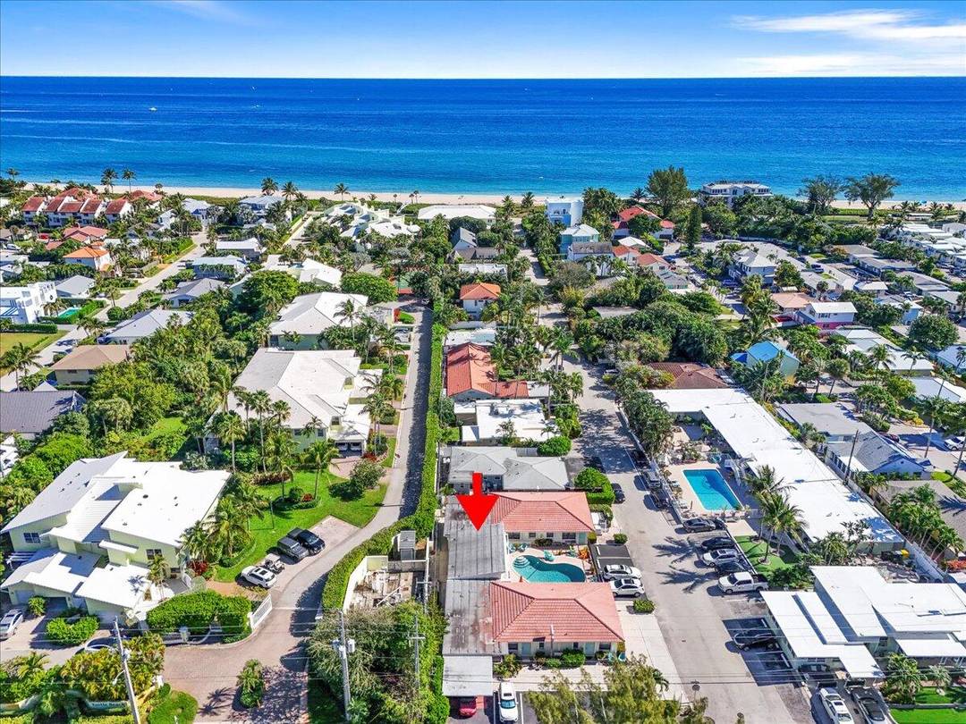 Prime Location Located one block from the beach in Ocean Ridge, a prestigious and highly desirable area in Florida.