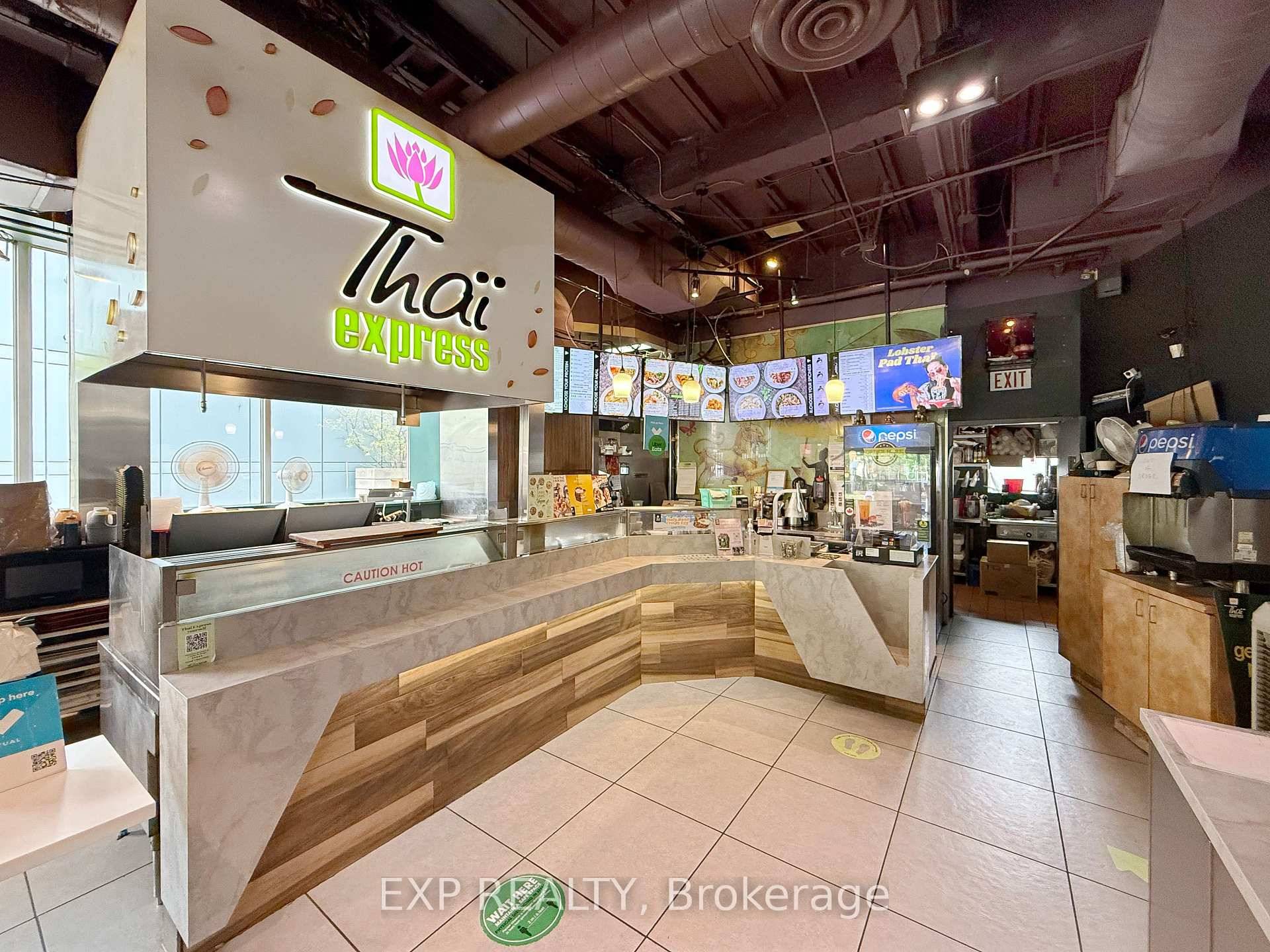 Rare opportunity to own a profitable 2 in 1 fast food franchise in one of Toronto's busiest and most high demand locations 505 University Avenue.