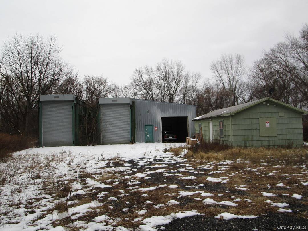 Former vacuum cooler used to cool lettuce and celery.