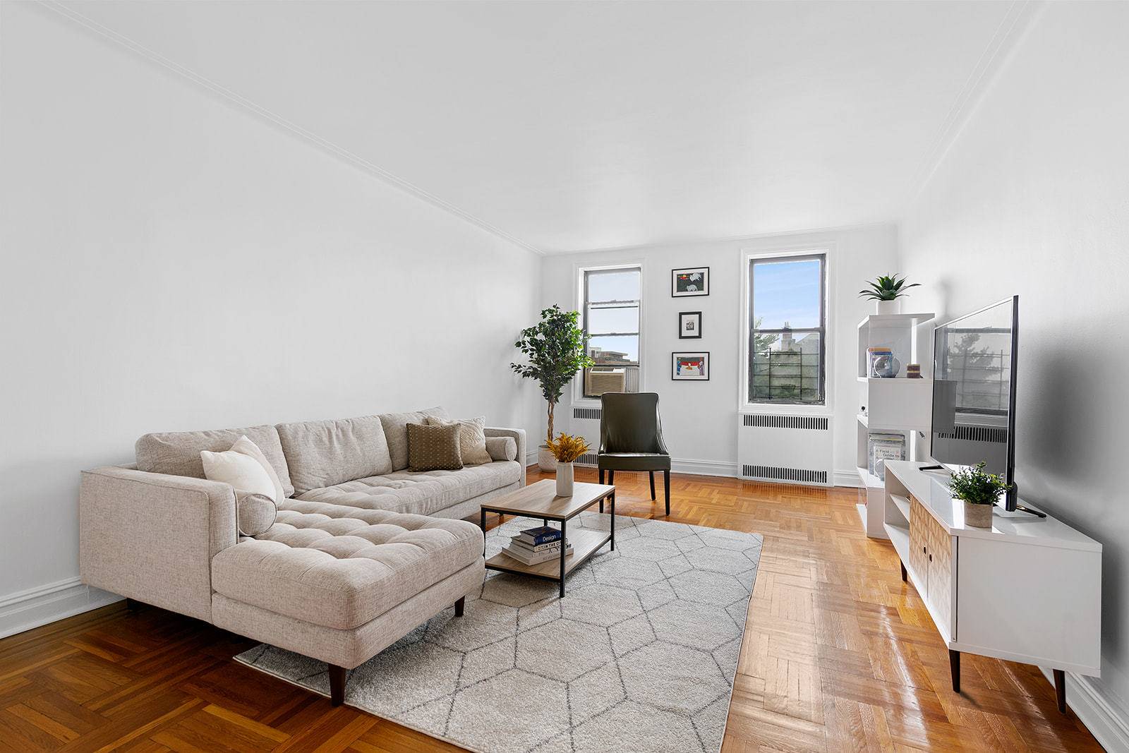 Welcome home to this top floor extra large one bedroom spanning approx.