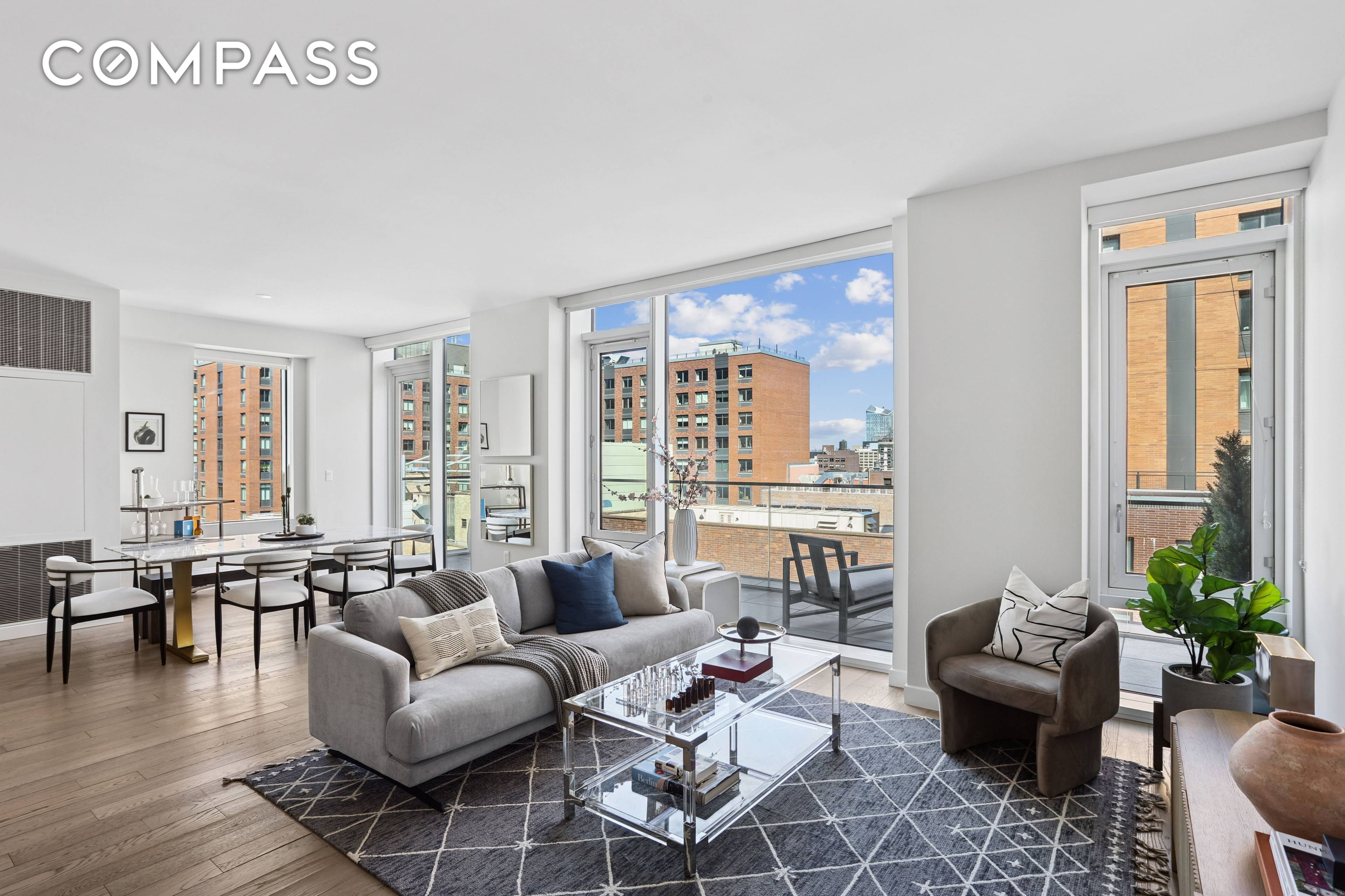 Showings and Open House are by Appointment, Please Schedule in Advance Welcome to Residence 10B at Charlie West, where contemporary design meets urban sophistication !