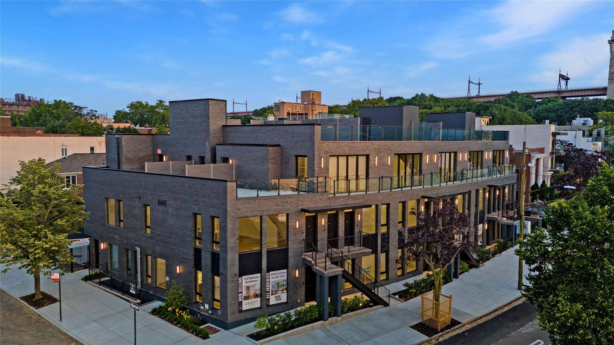 Modern Duplex Living with Private Roof Deck amp ; Patio Discover contemporary elegance and flexible living at The Aristo, Astoria s premier waterfront development.