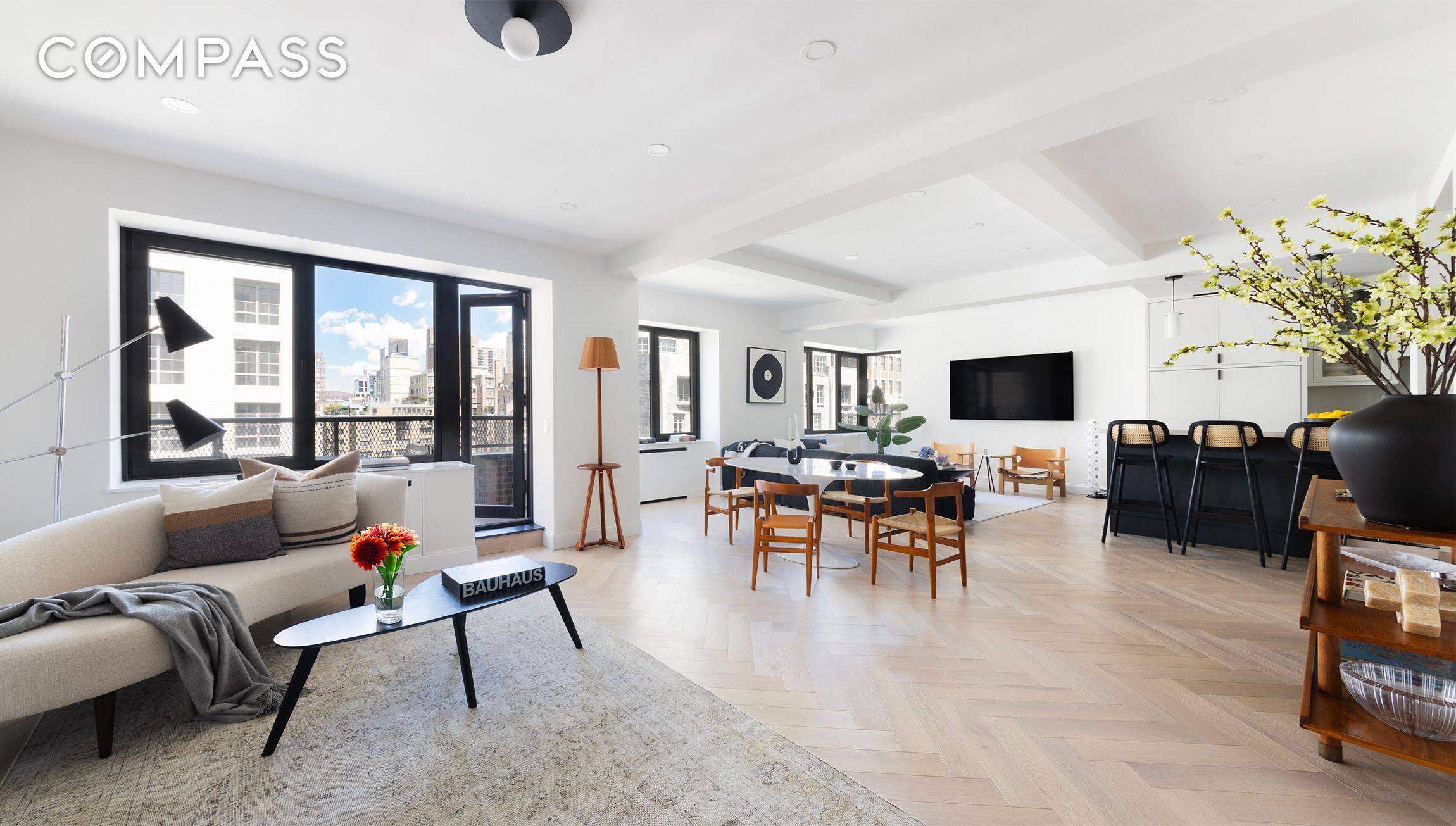 Meticulously gut renovated by the current owner, this mint 3 bedroom, 2.