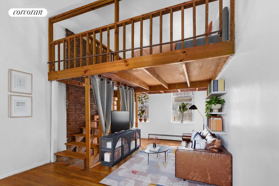 Welcome to 519 East 11th Street, Apartment 5E a light filled, prewar studio offering modern convenience and historic charm in the heart of the East Village.