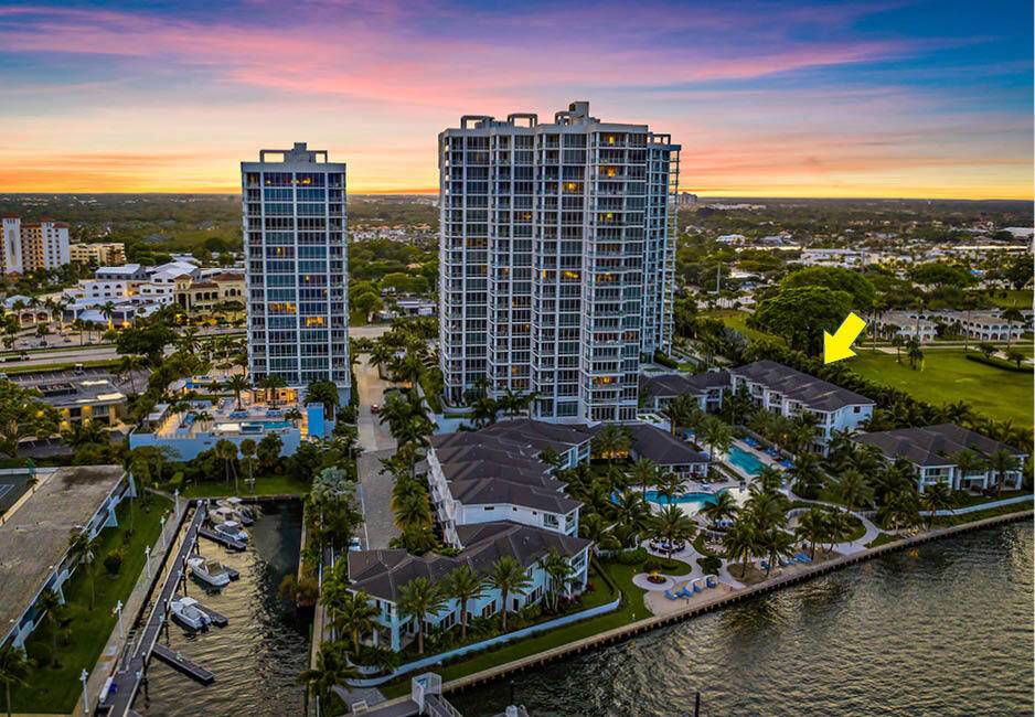 This luxurious three story Water Club townhouse features stunning views and the opportunity to live in a true tropical paradise.