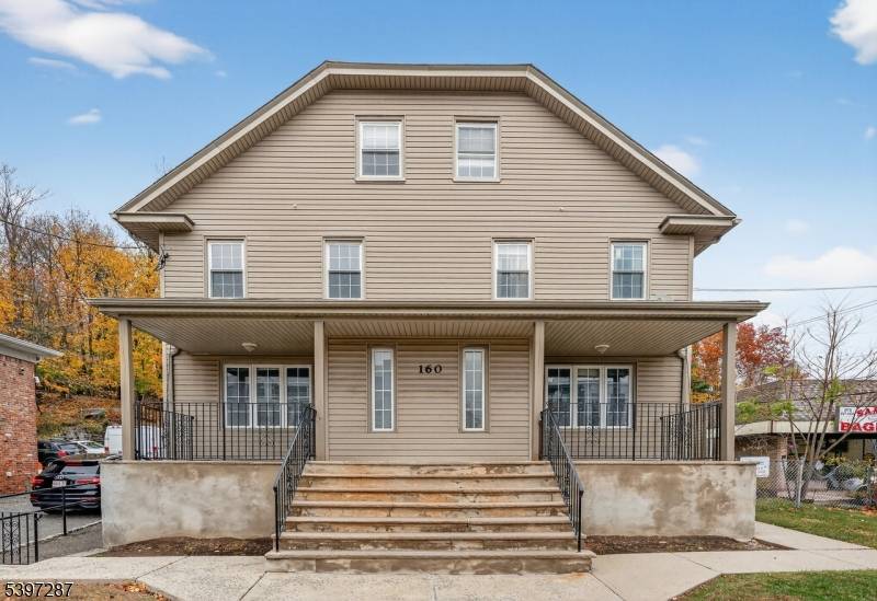 The access to the driveway and parking are off Montclair Ave, in the back of the property.