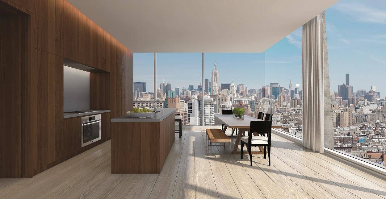 It is rare to find a residence that offers complete privacy and discretion, paired with exceptional views in the heart of New York City's most exciting and vibrant downtown neighborhood.