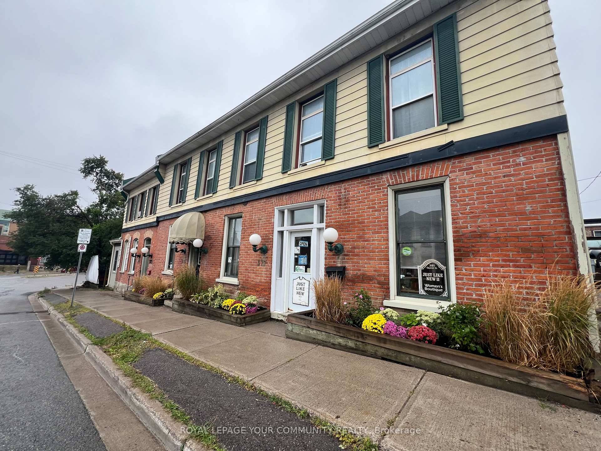 Prime Retail Space for Lease 375 377 Queen Street, Peterborough, ON.