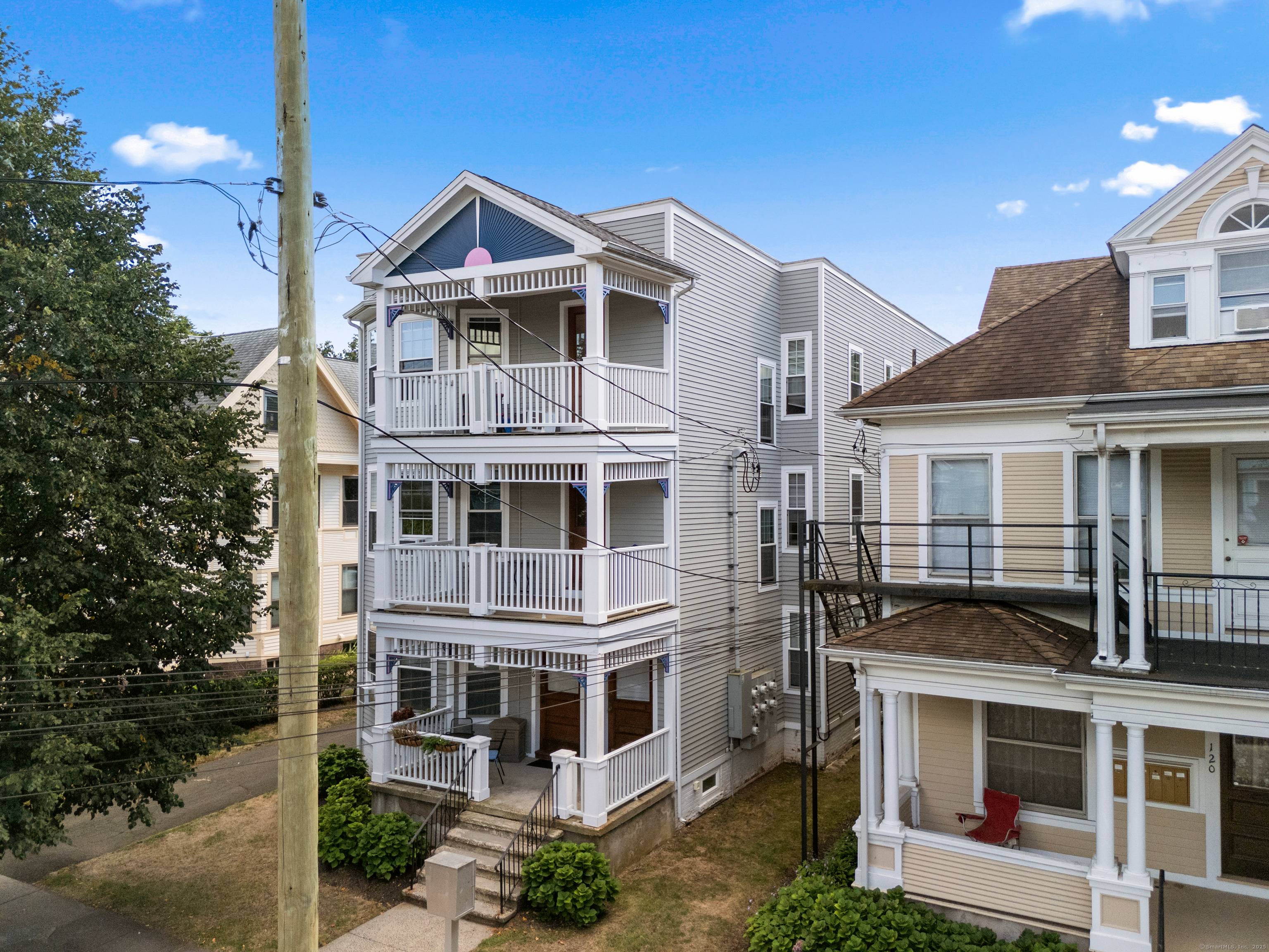 Attractive renovated 6 unit apartment building in the heart of East Rock on a.
