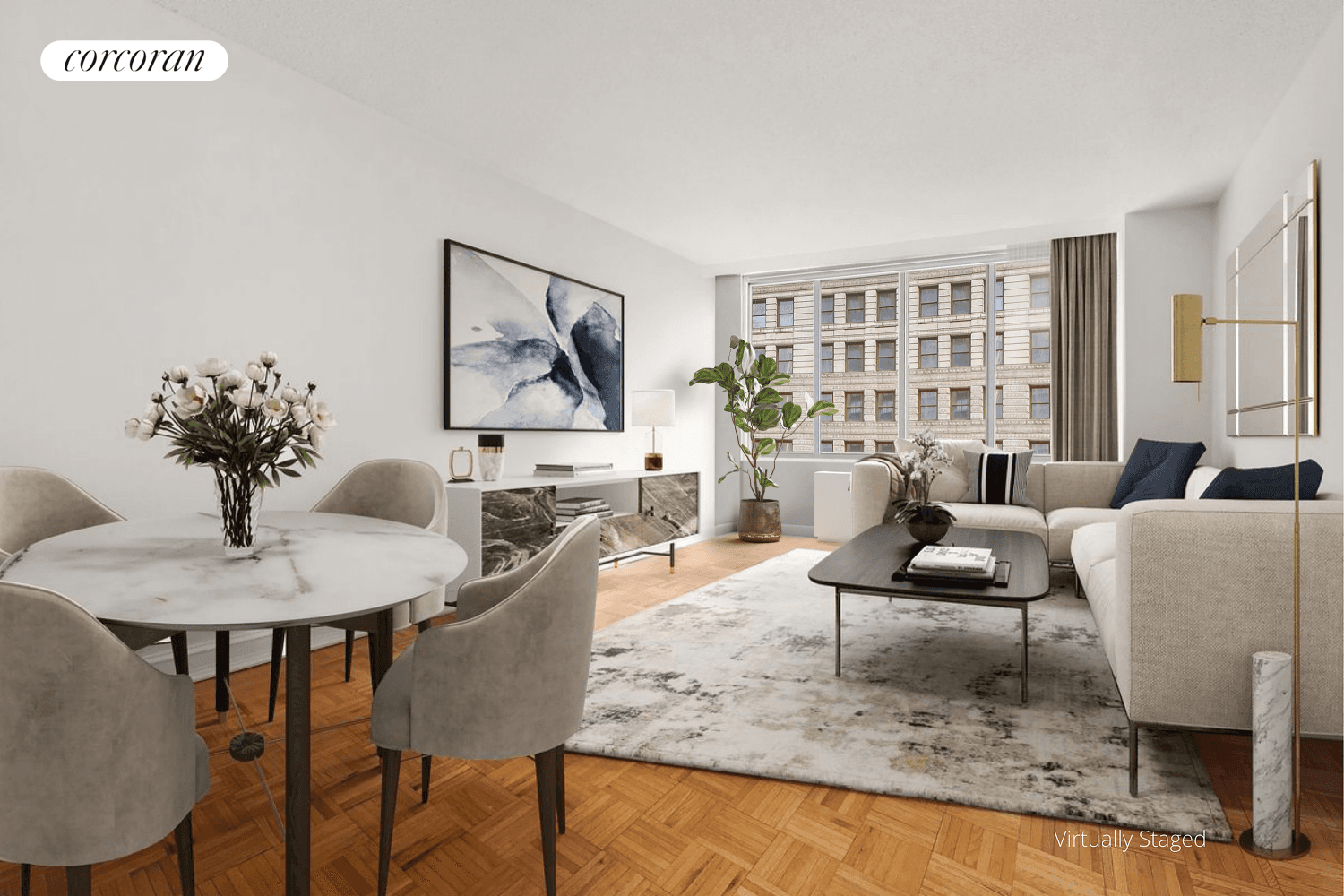 With the world famous Flatiron Building just outside your windows, Residence 6G at 5 East 22nd Street places you in the heart of it all.