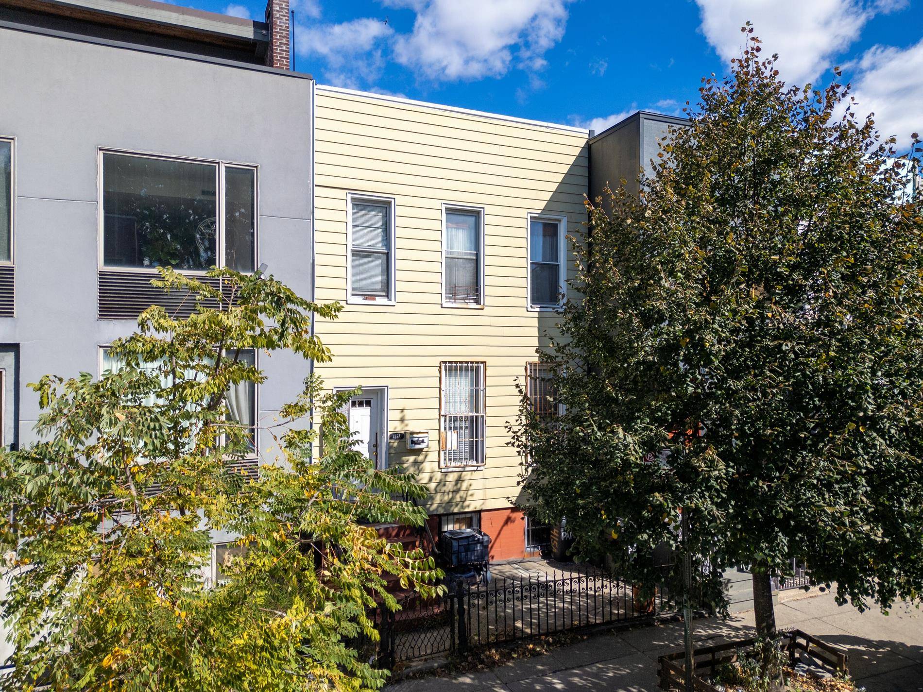 South Slope two family townhouse, delivered vacant and ready to be reimagined.