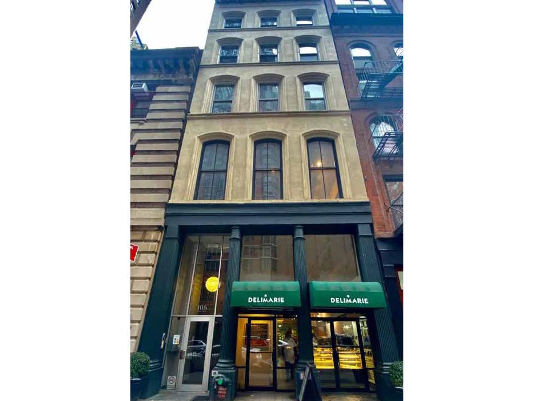 Beautiful Tribeca Two Story Loft Retail Condo Store Located at 106 Duane Street, COM, New York, NY 10007.