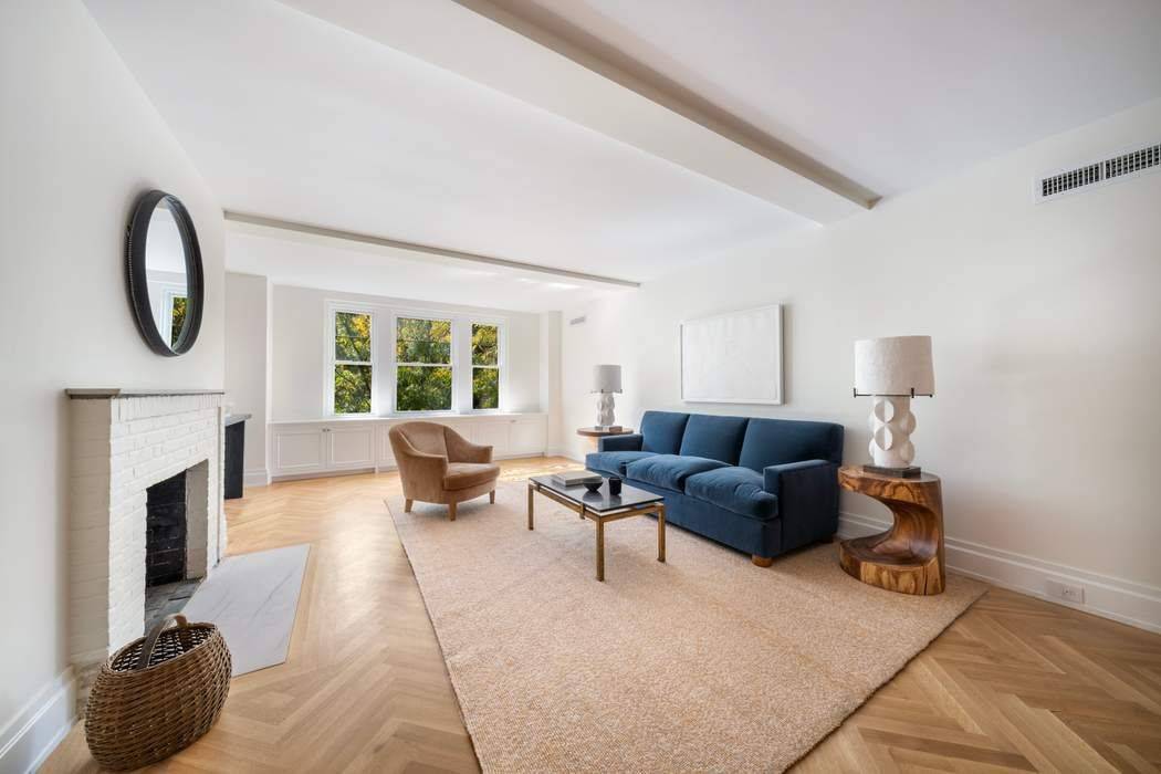 Apartment 4EF at 59 West 12th is a gut renovated three bedroom, three bathroom home with all three baths en suite.