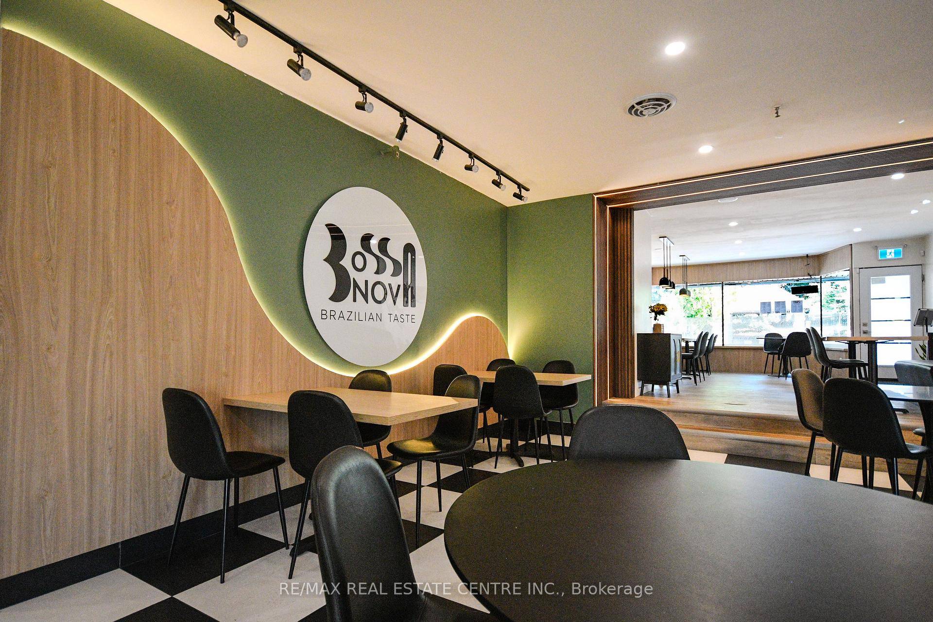 An excellent opportunity to acquire assets of Bossa Nova, a fully licensed and beautifully designed restaurant situated in a high visibility location with exceptional signage and consistent foot traffic.