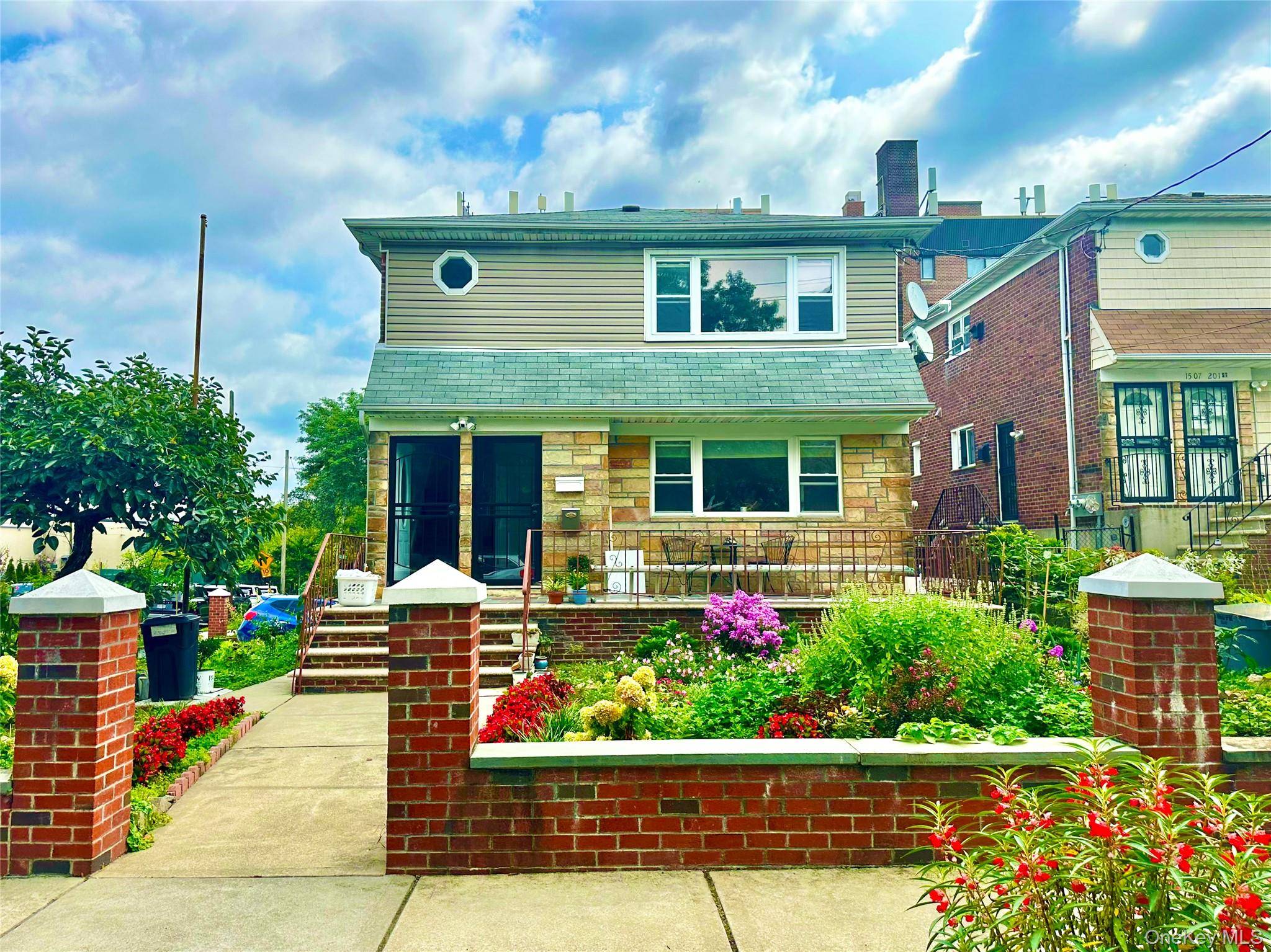 2nd Floor apartment 3 Bedroom Living room kitchen 1 Full Bathroom Separate entrance Water is included, Tenant pays electric, cooking gas and gas bill.