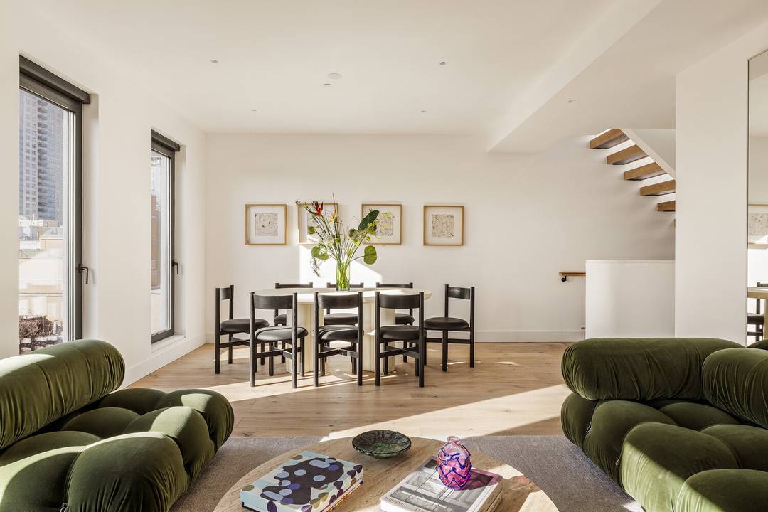 Private Penthouse Living off Williamsburg Waterfront The penthouse at 76 North 8th Street is a rare, brand new waterfront residence offering boutique privacy, an outdoor lover's paradise, and refined modern ...