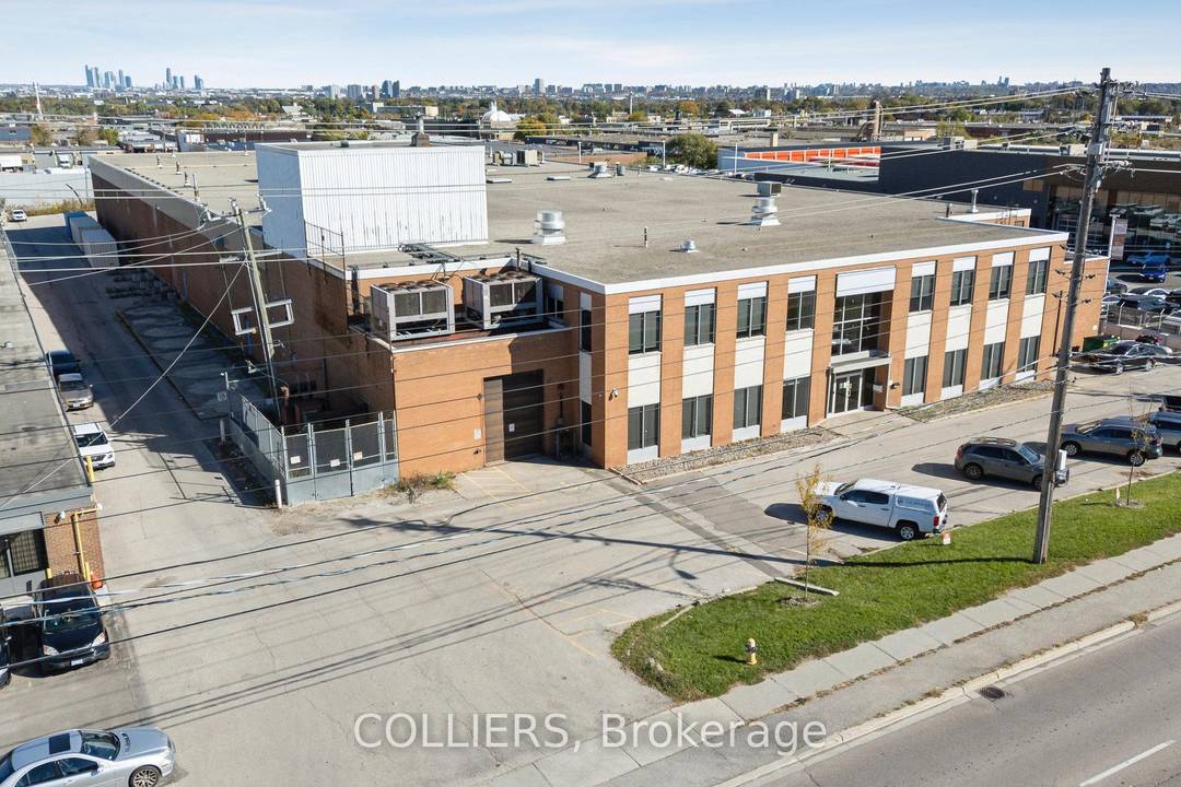 Core North Etobicoke freestanding building for sale with direct exposure onto Rexdale Boulevard.