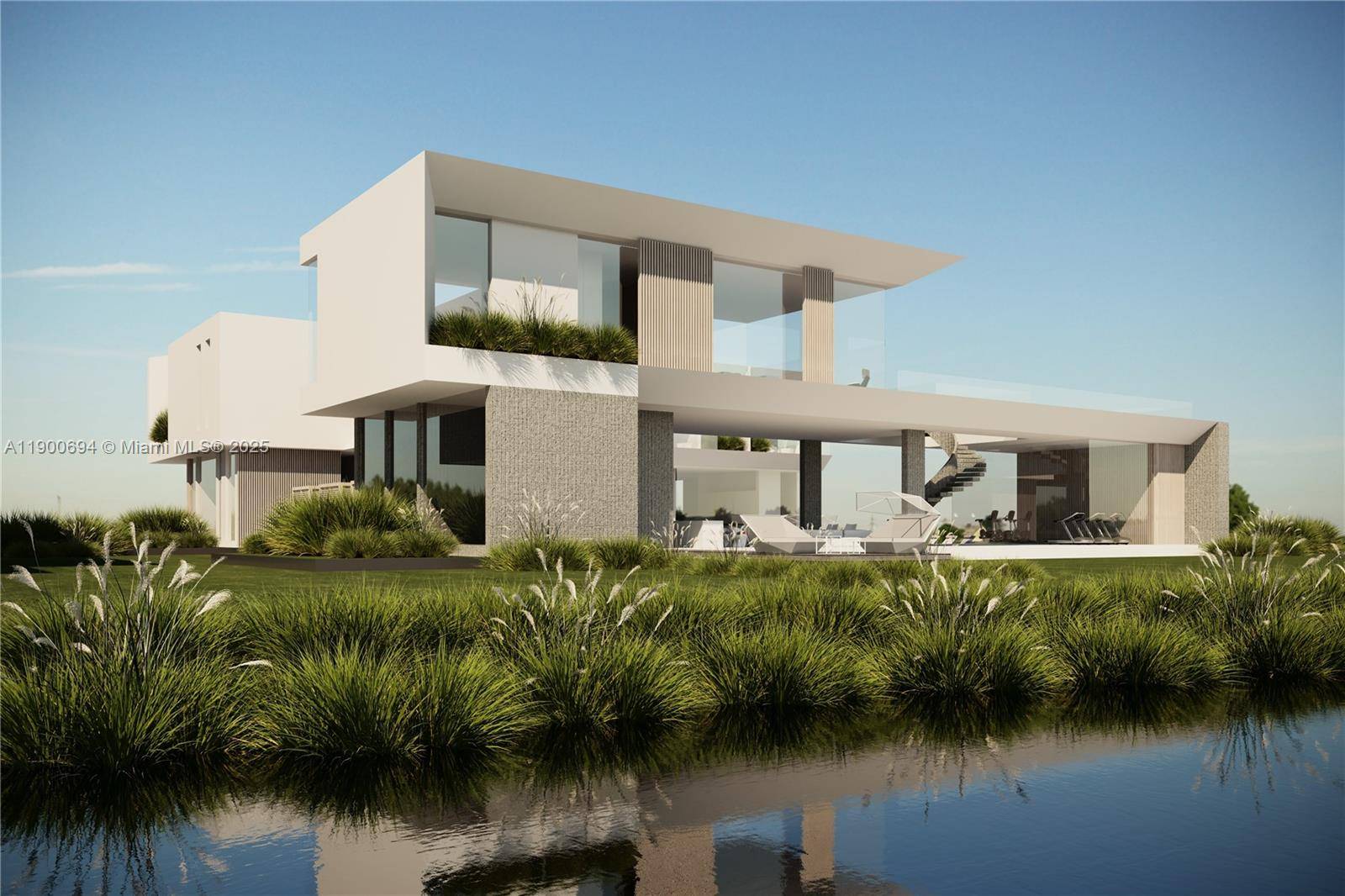 A rare opportunity to own the site of Yang House within the visionary enclave of New Eden Estates a private two residence sanctuary in Davie where design and nature unite ...