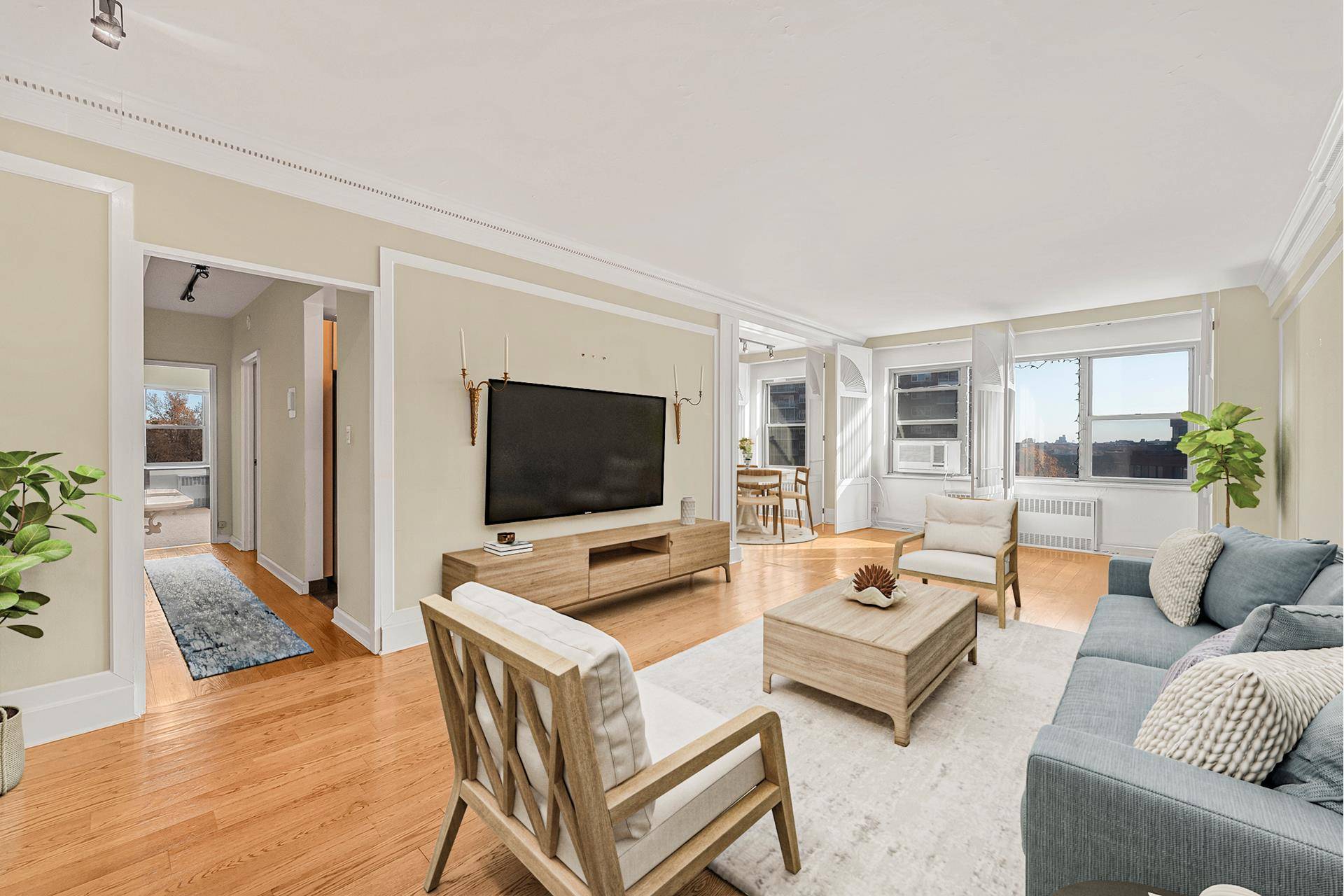 Welcome home to this tasteful two bedroom, two bath at the Briarcliff, located in the heart of Riverdale.