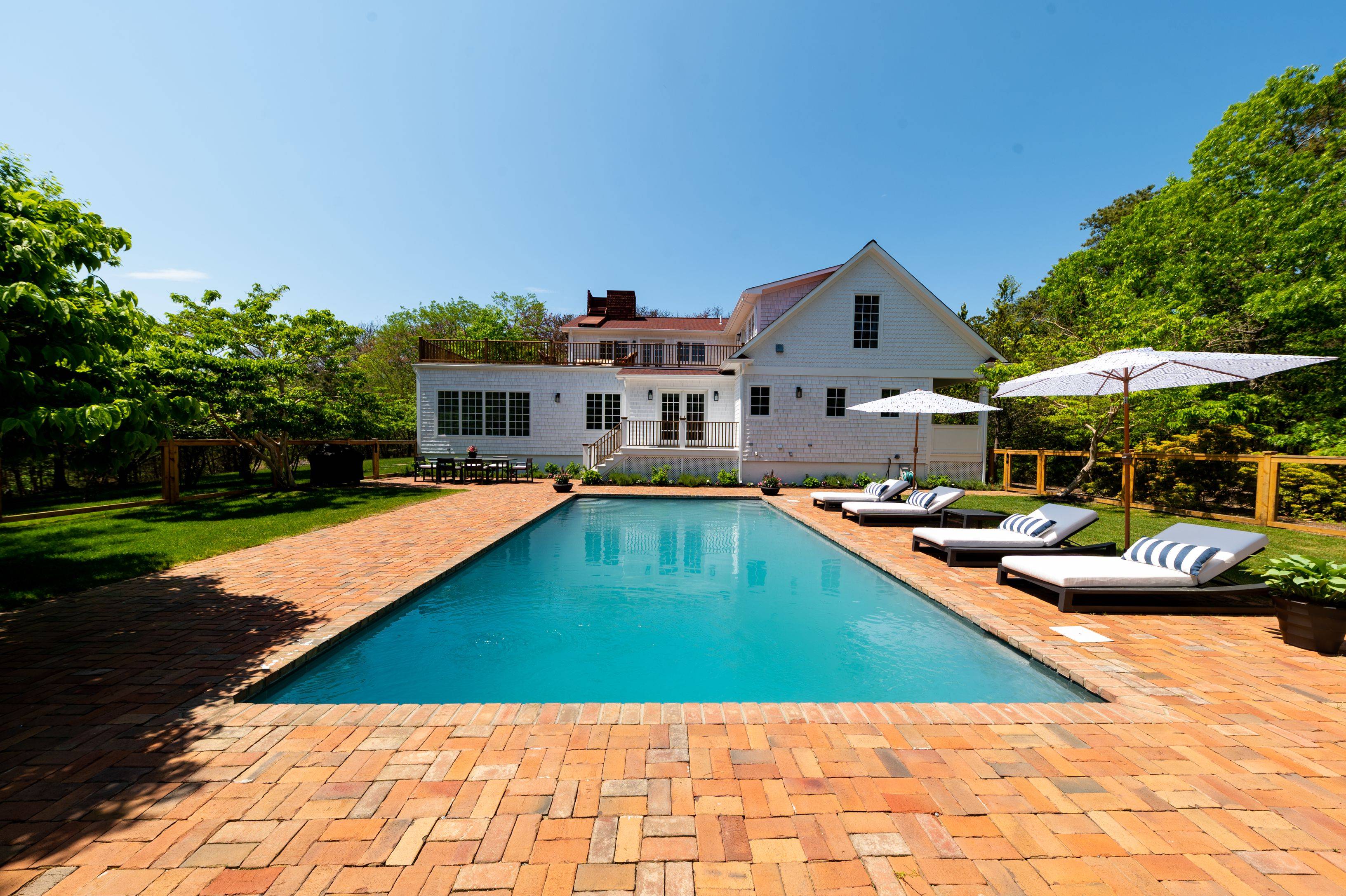 Newly Renovated Gem with pool on 7 Acres in Water Mill
