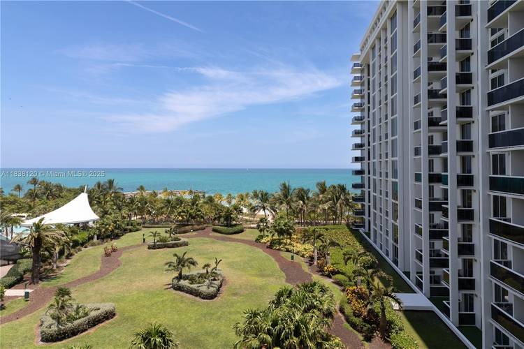 Experience beachfront luxury in this beautifully appointed 2 bed, 2 bath residence at the prestigious Harbour House in Bal Harbour.
