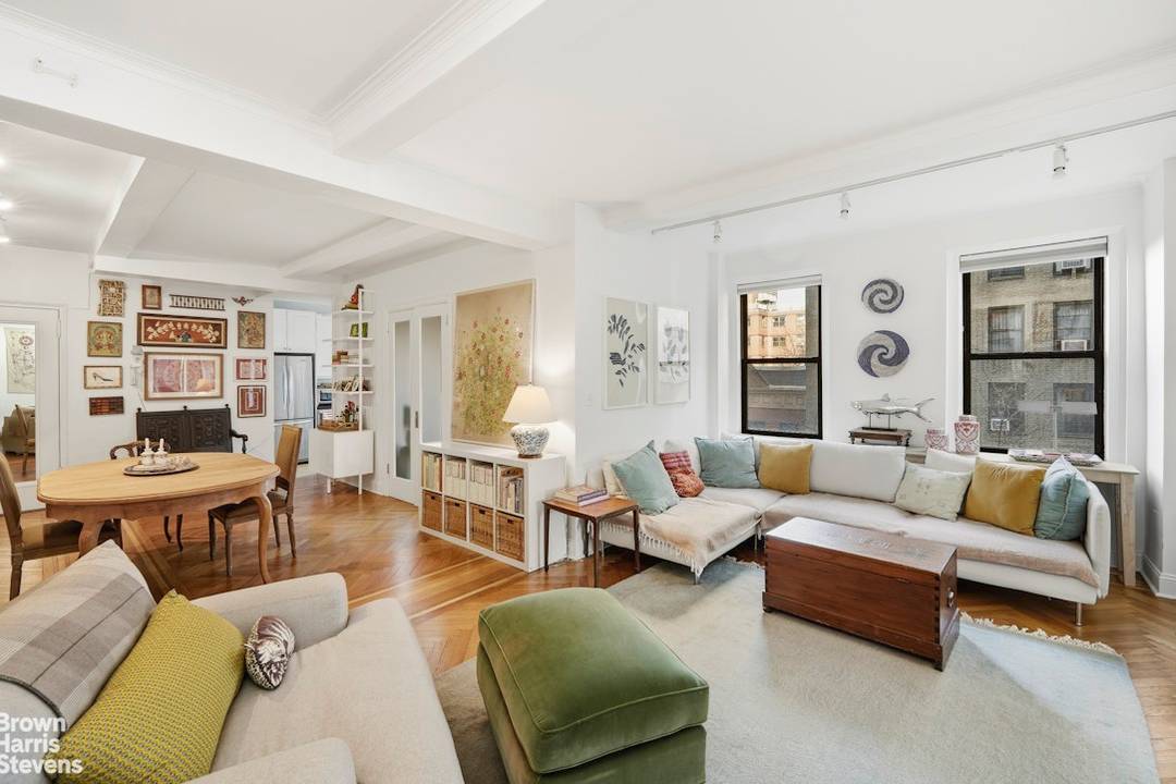 Spacious and bright two bedroom prewar condo that combines classic Upper West Side charm with a smart, loft like layout.