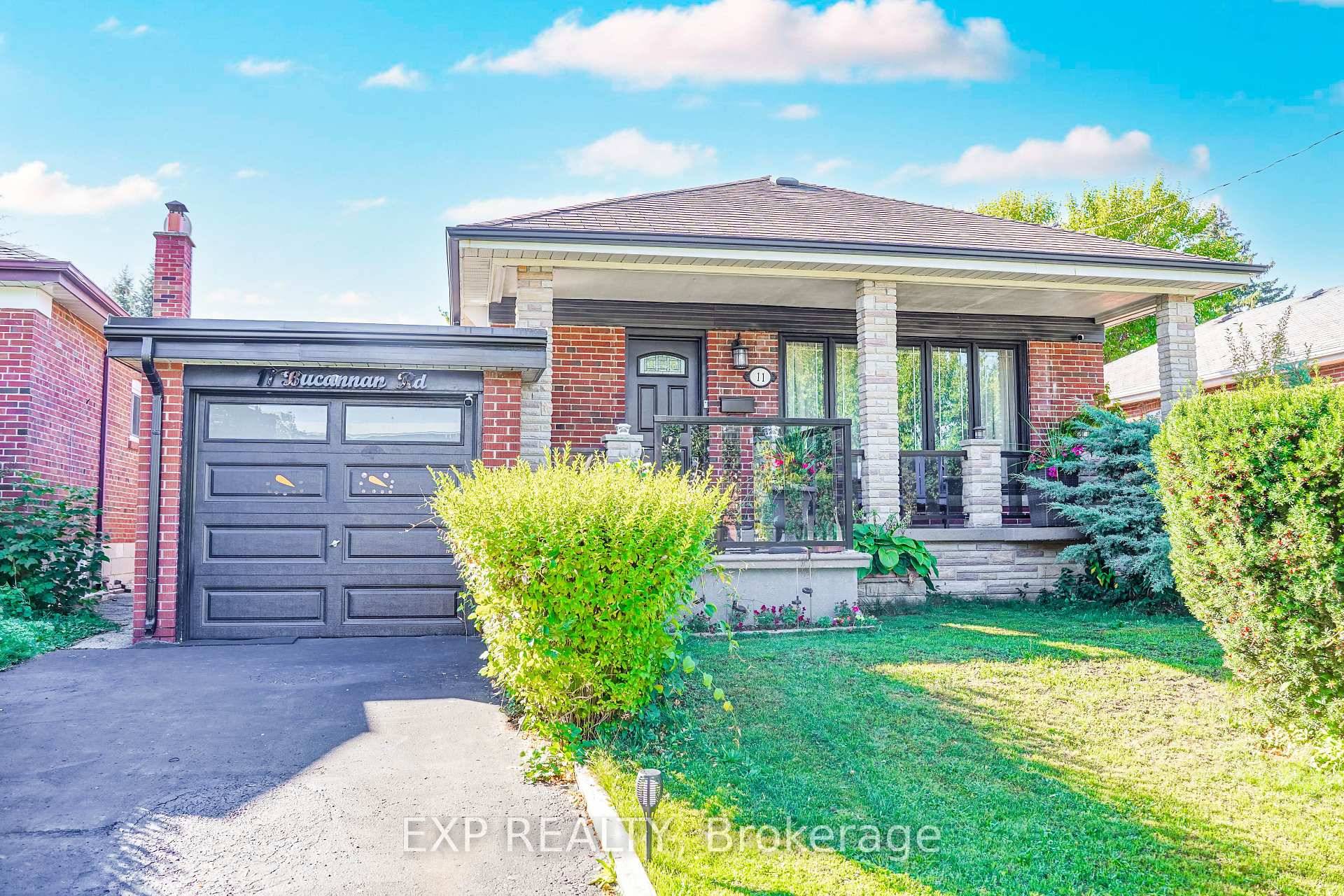 Charming All Brick Detached Bungalow Nestled On A Quiet Street, Offering A Perfect Blend Of Character And Functionality This Well Maintained 2 1 Bedroom, 2 Bath Home Features A Bright ...