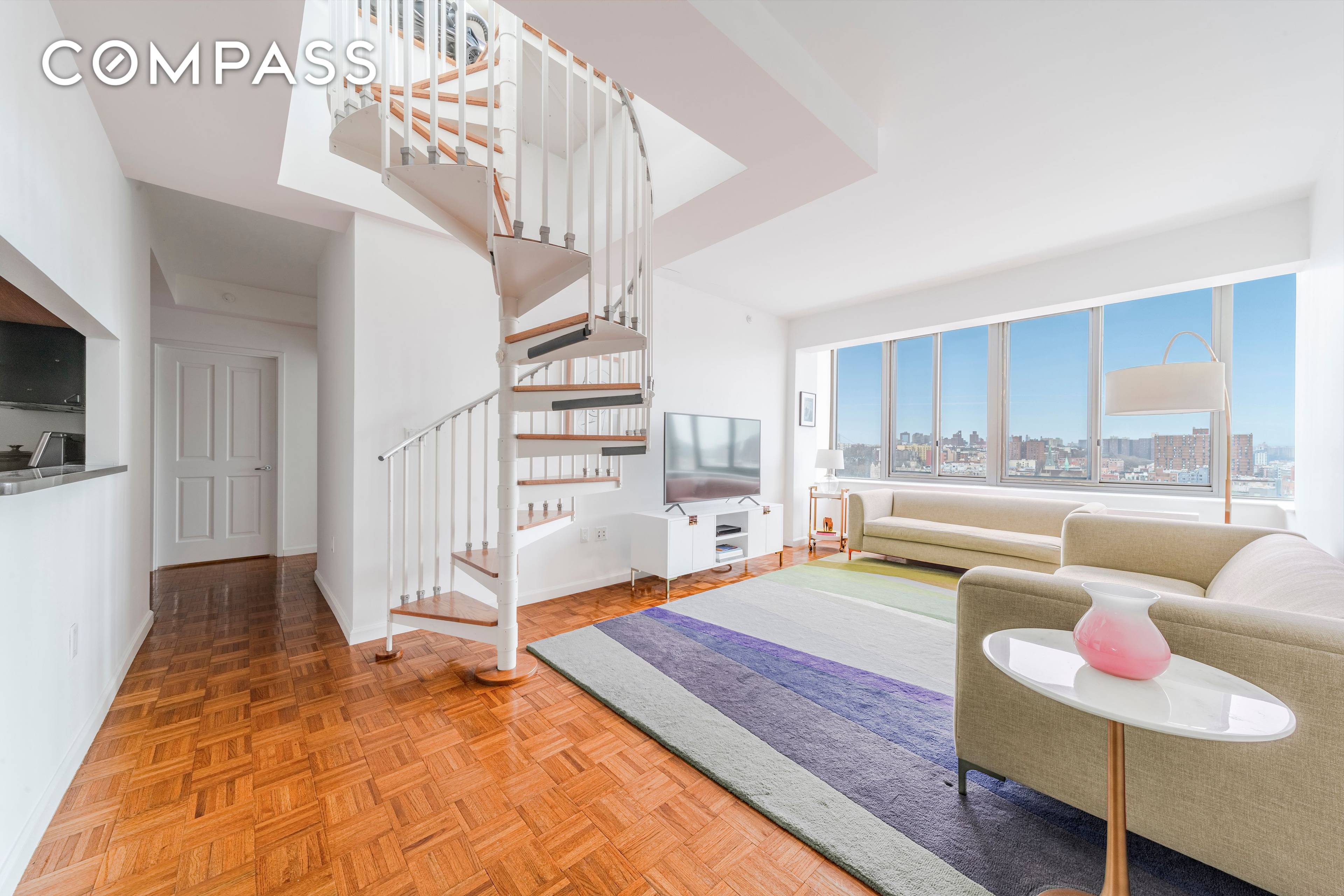 Welcome to this 1, 988 square foot PENTHOUSE beauty with an enormous private roof deck showcasing epic views !