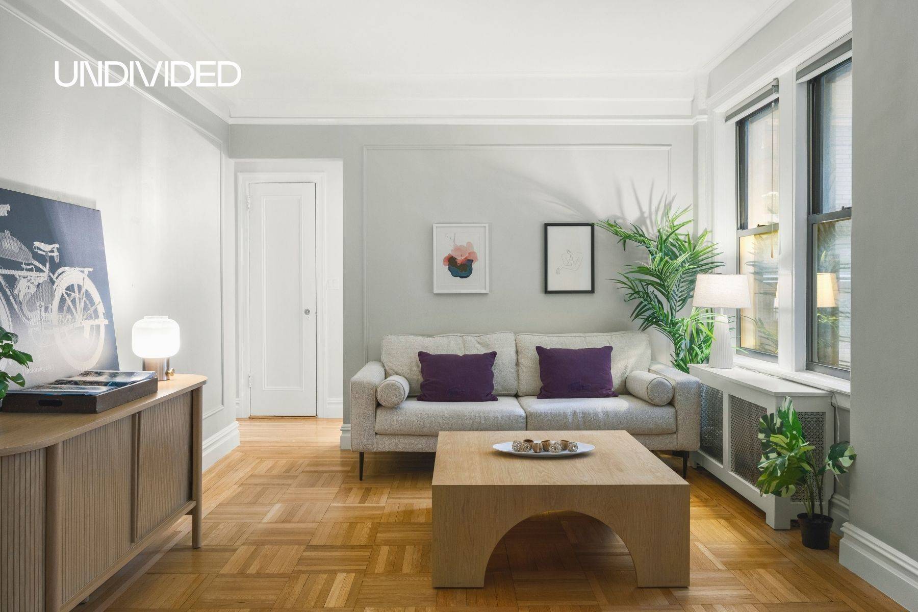 Located just off Park Avenue on a quiet, tree lined block, Residence 2E is a move in ready two bedroom home that offers the perfect blend of prewar charm and ...